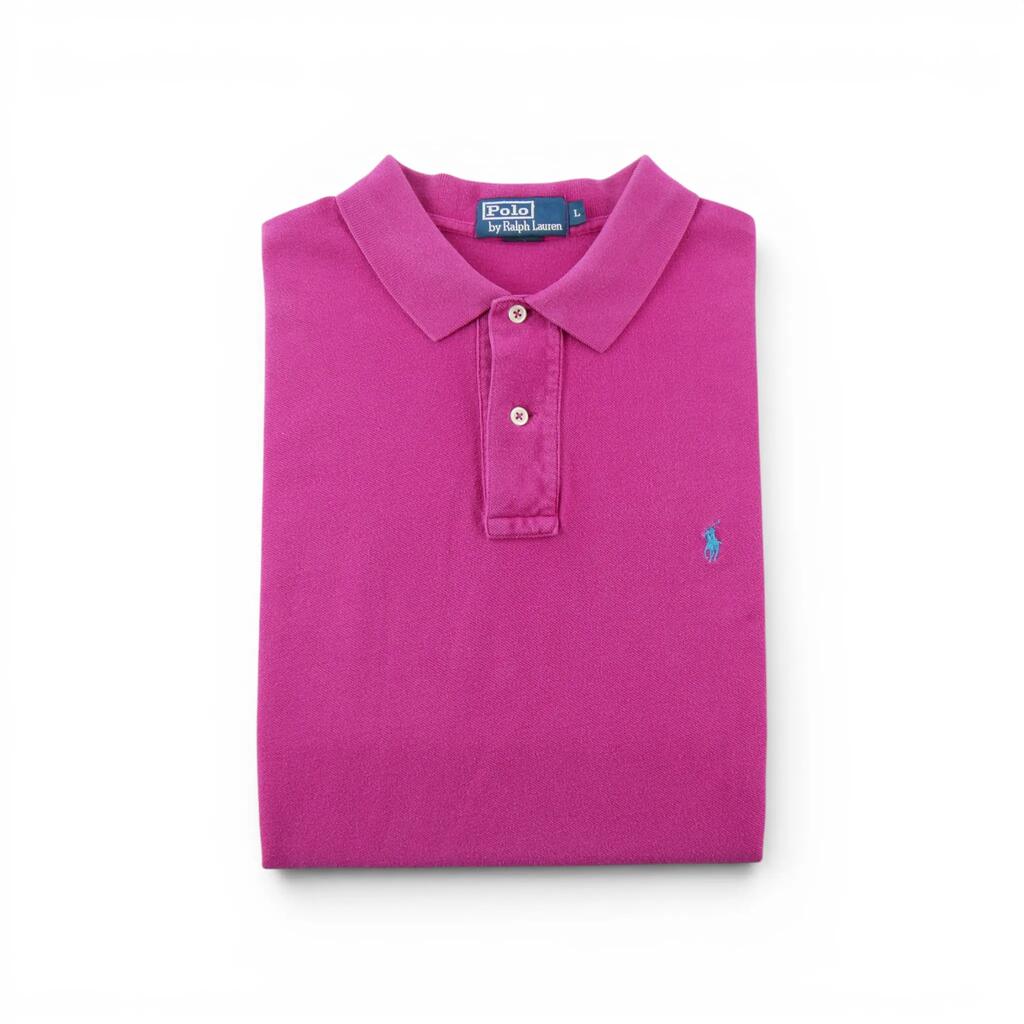 Second life - Men's Pink Short Sleeve Polo - Excellent