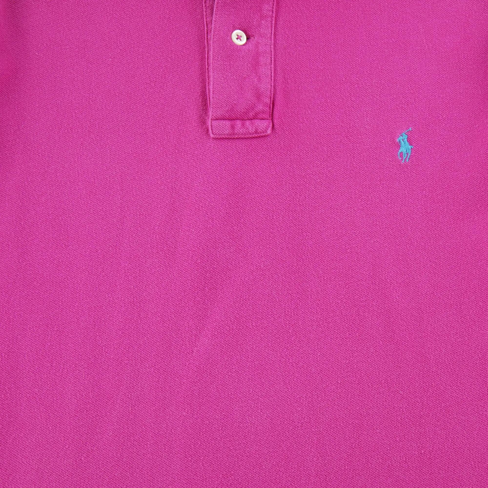 Polo Ralph Lauren koszulka męska z krótkim rękawem różowa 4/6
