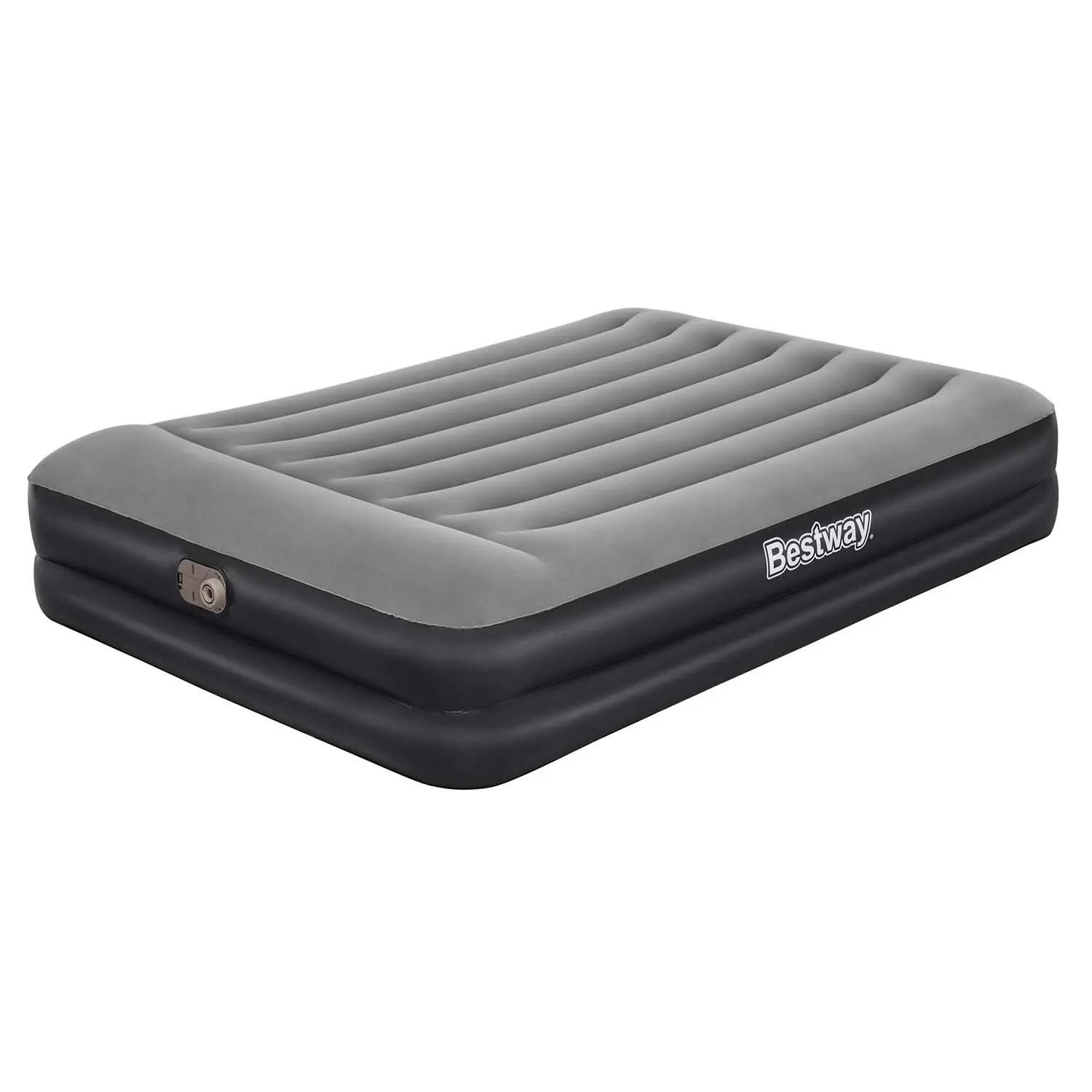 Cama de casal insuflável Bestway 203x152x46 cm para campismo 8/8