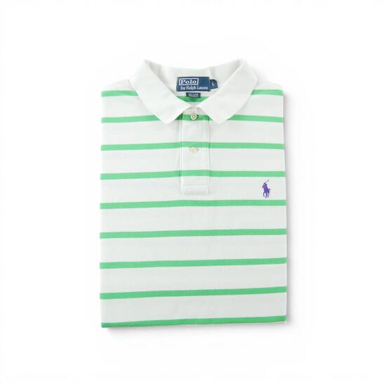 Seconde vie - Polo manches courtes Homme Blanc - Bon état