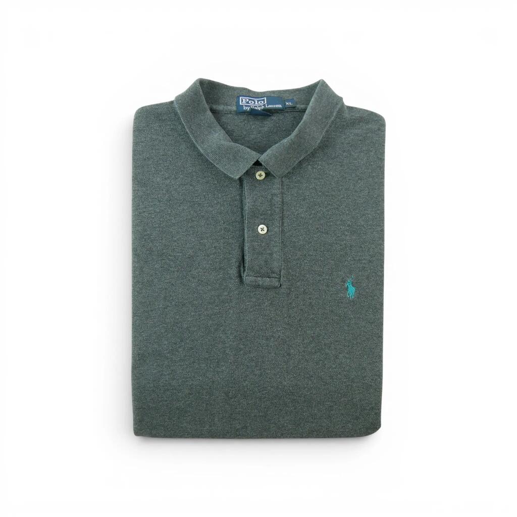 Second life - Polo Ralph Lauren Men's Short Sleeve Polo Gray - Very good
