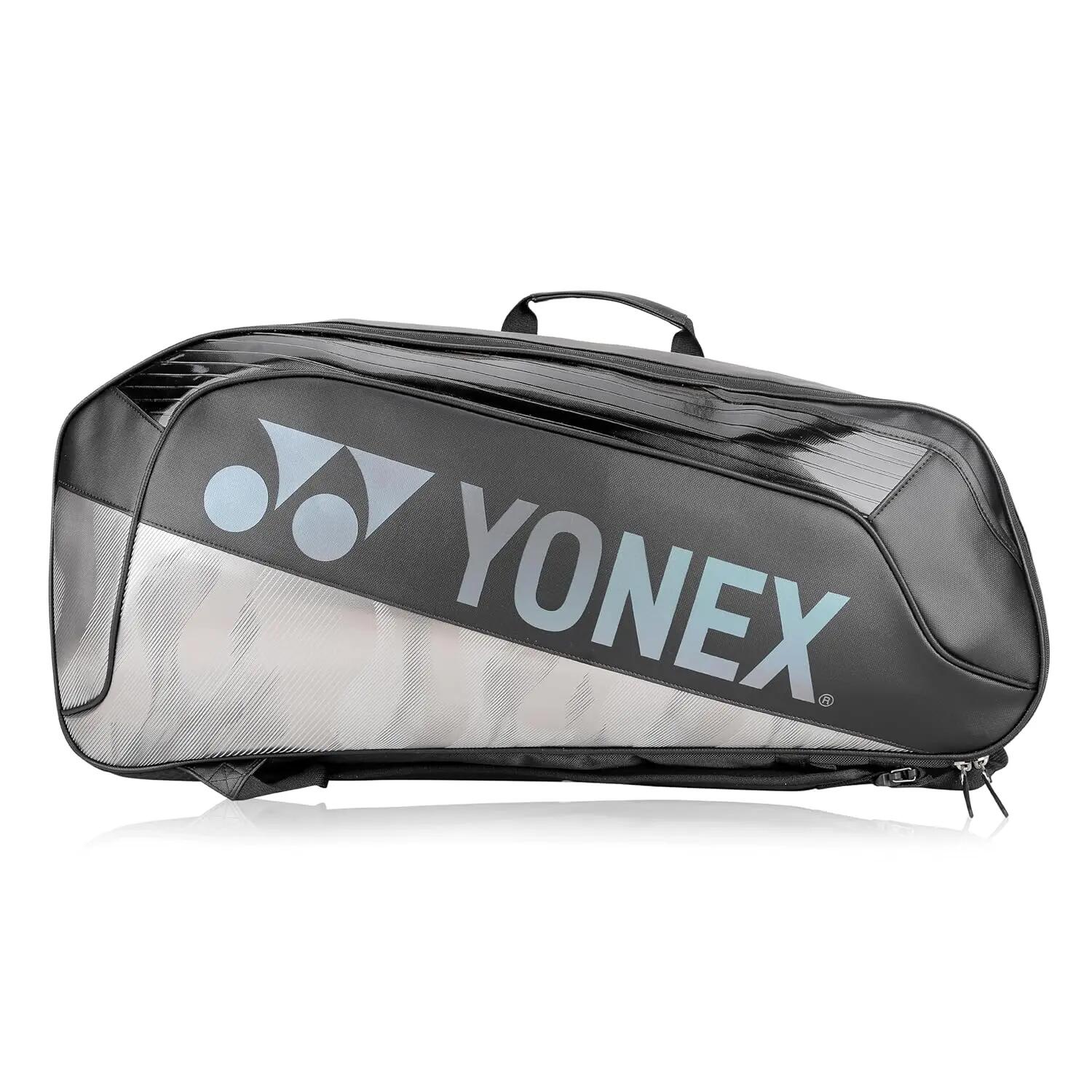 Yonex Racquet Kitbag BA02626EX | Expert Racquet Bag for Badminton Tennis Squash | Black -  1