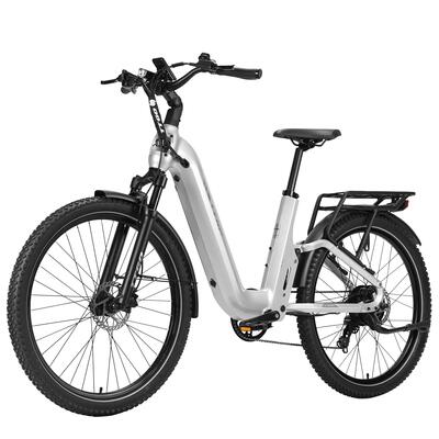 Volwassen elektrische fiets e-suvo, banden 27,5" × 2,4", accu 48v 15ah.