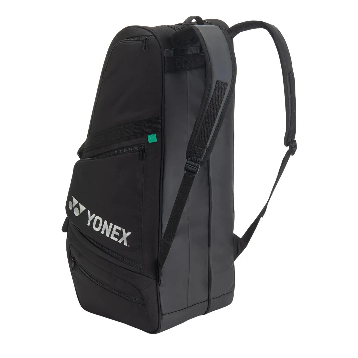 Yonex BT6 Gearlogic Racquet Bag BA72626EX | Badminton Tennis Squash Kitbag | Holds 6 Racquets | Black -  2