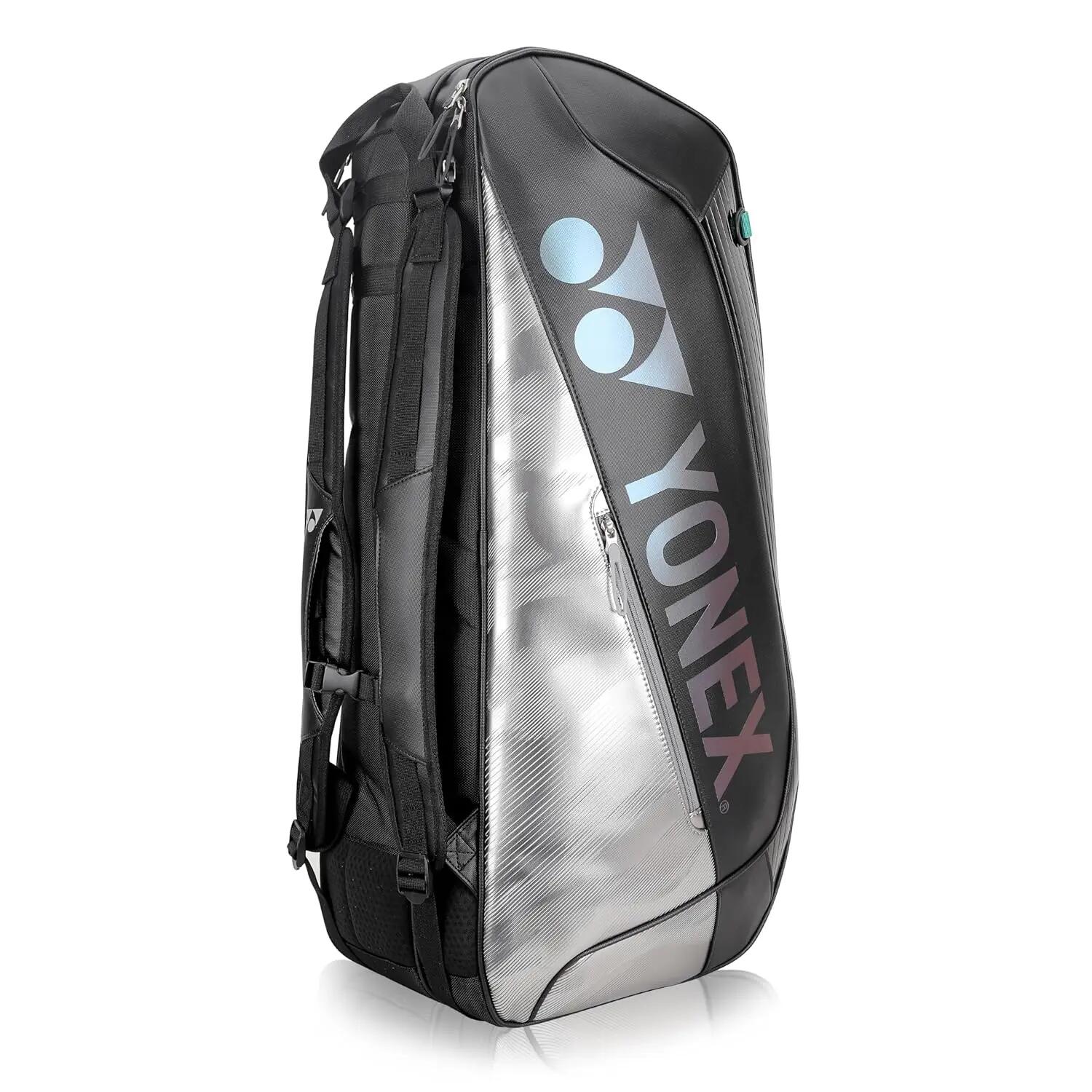 Yonex Racquet Kitbag BA02626EX | Expert Racquet Bag for Badminton Tennis Squash | Black -  3