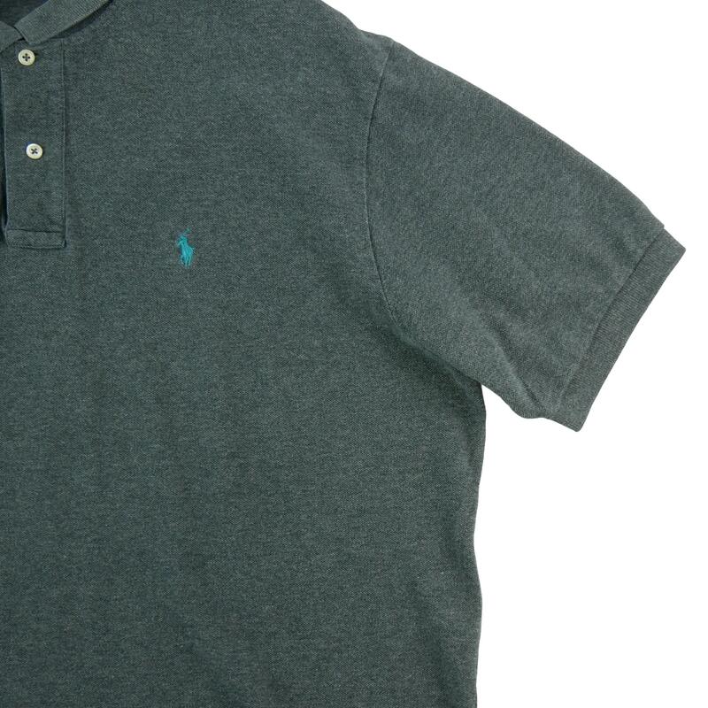 Tricou polo Polo Ralph Lauren bărbați mânecă scurtă gri
