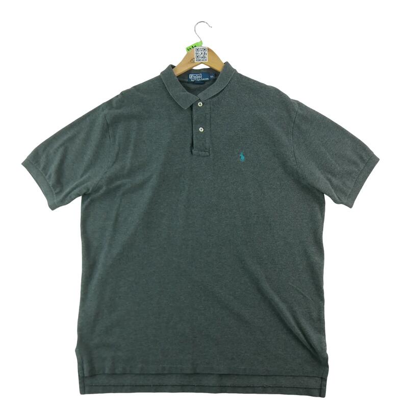 Tricou polo Polo Ralph Lauren bărbați mânecă scurtă gri