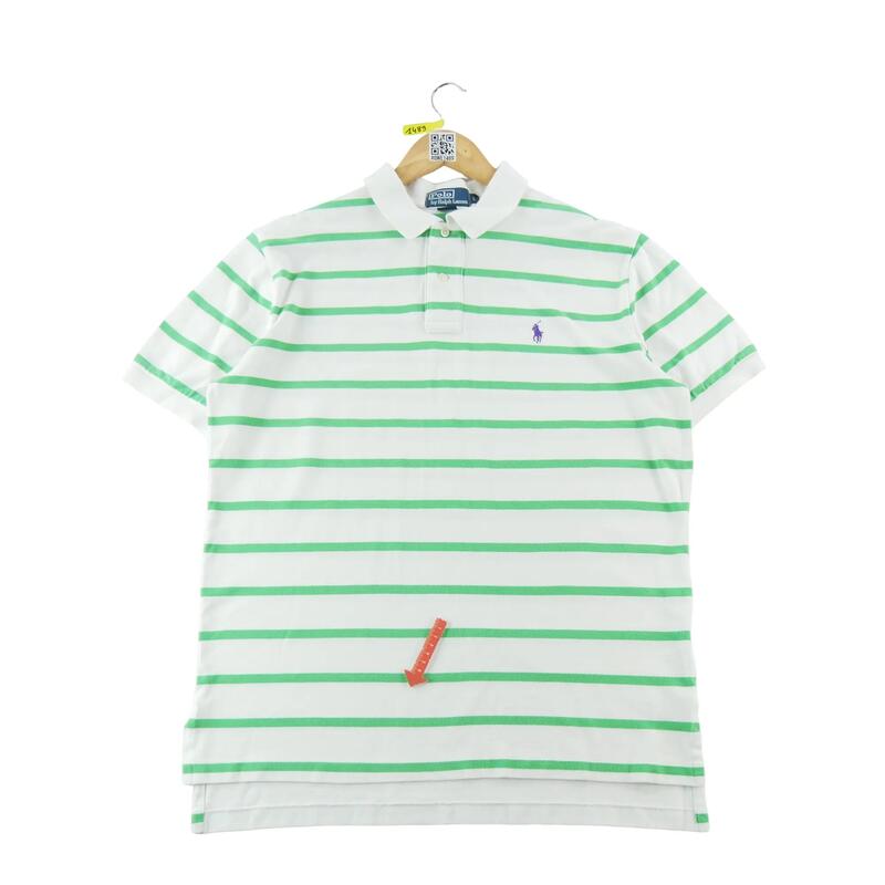 Second life - Polo Polo Ralph Lauren bărbați cu mânecă scurtă alb - Bun