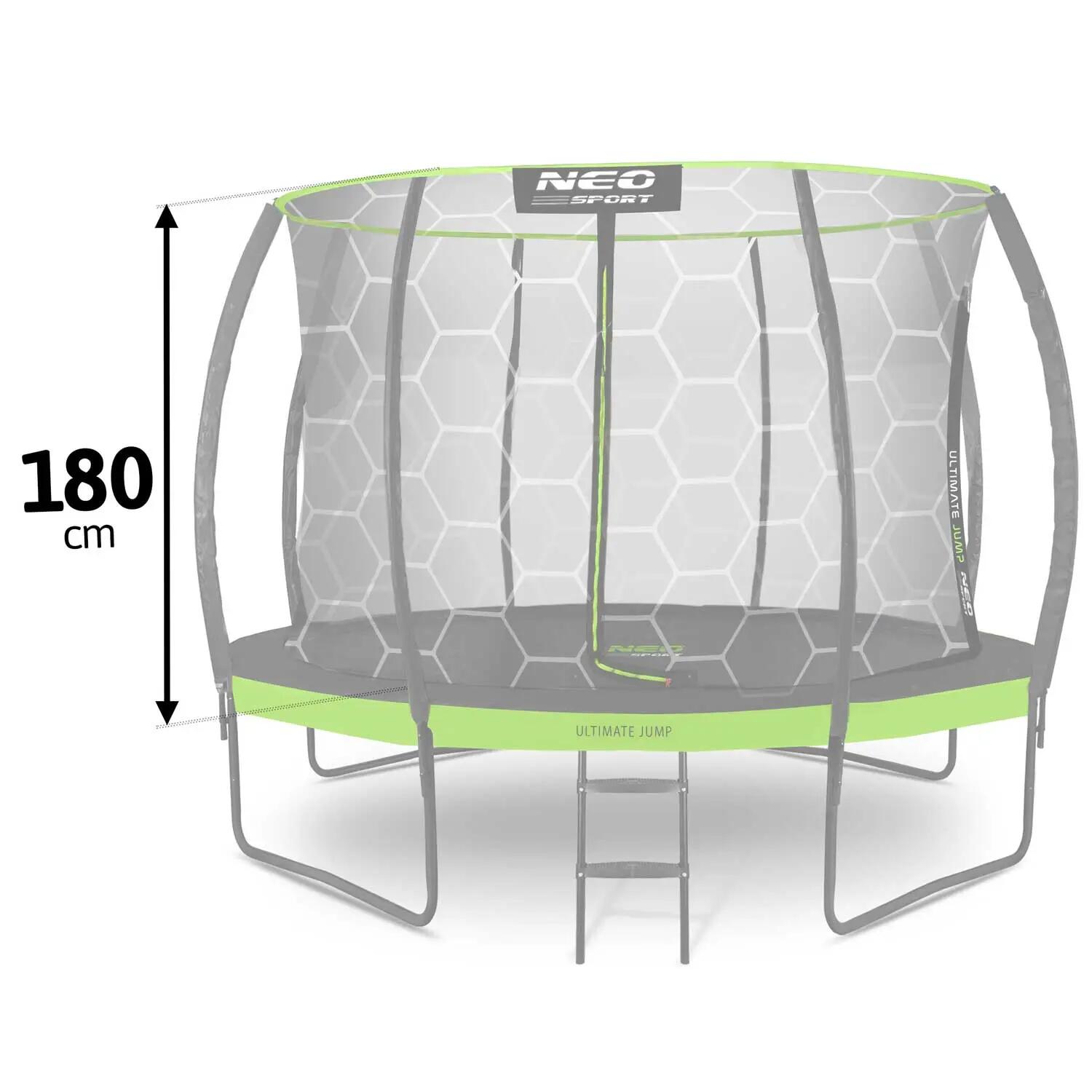 Siatka Wewnętrzna do Trampolim Neo-sport HEXA 252cm 8ft 3/10