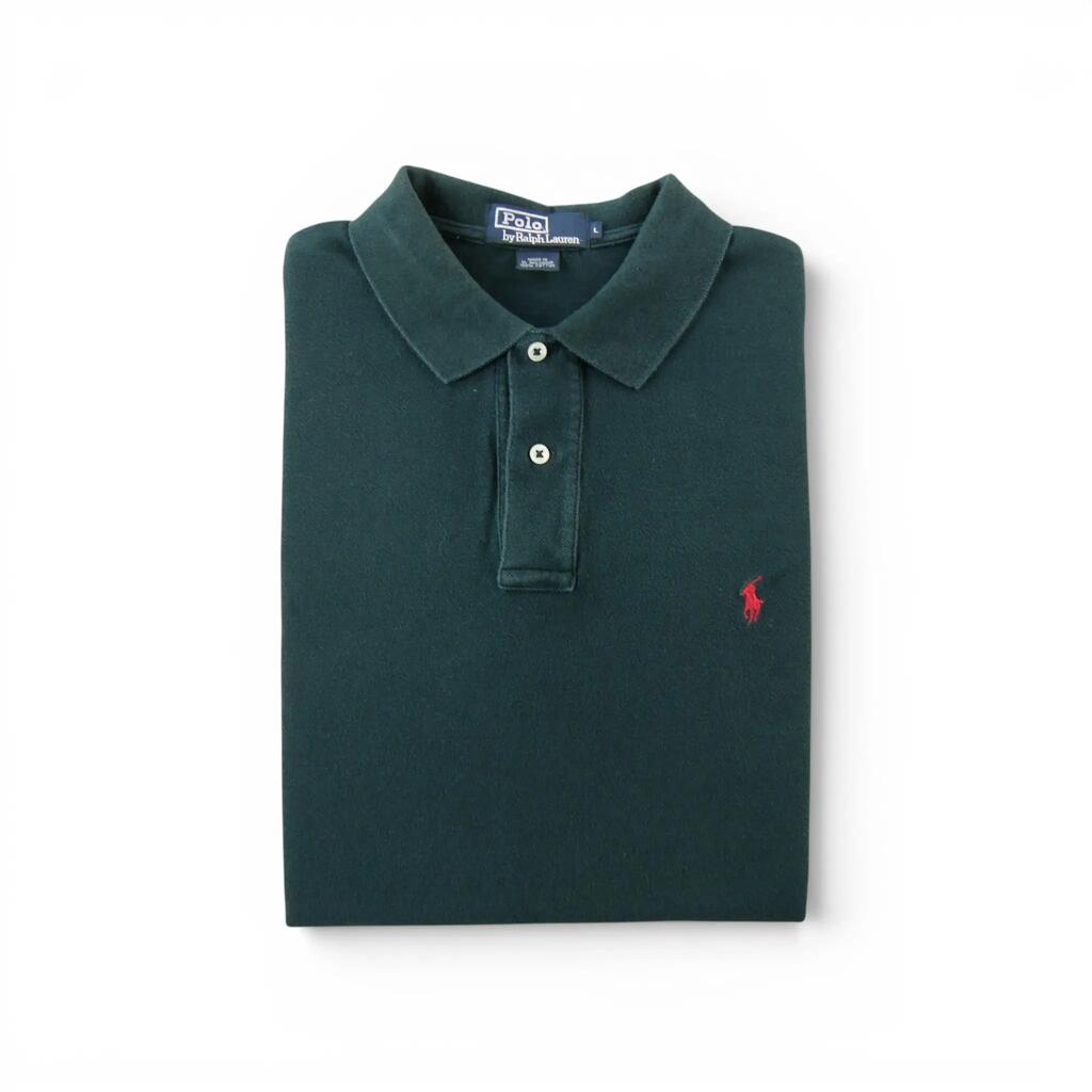 Second life - Polo Ralph Lauren Men's Short Sleeve Polo Black - Very good