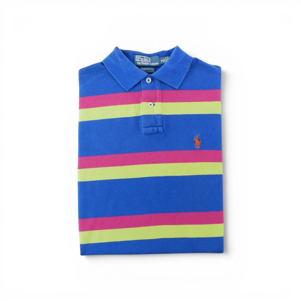 Second life - Men's Polo Shirt Short Sleeve Blue - Very good