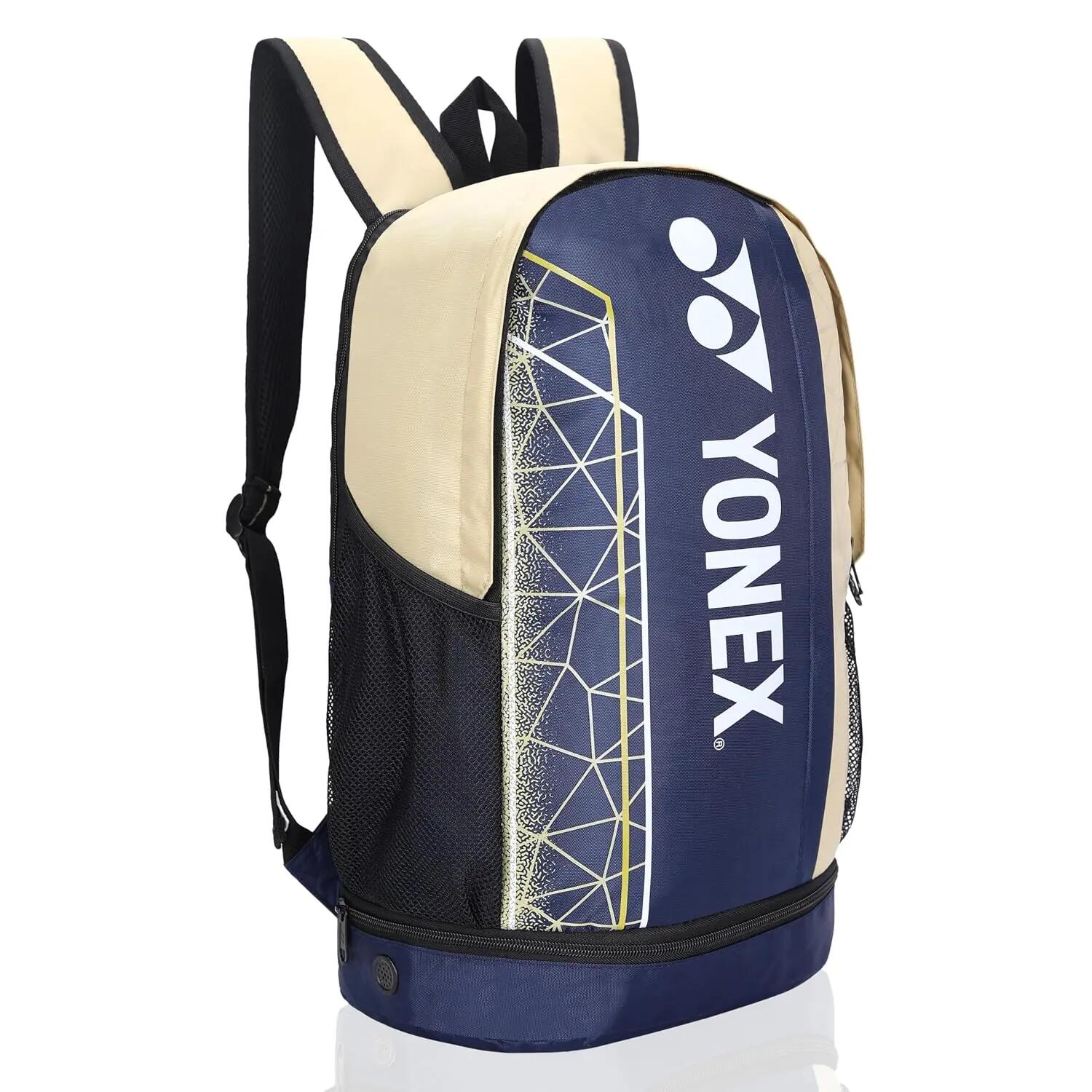YONEX Badminton Bagpack ACE2 0512 |Laptop Comaprtment|Wide Shoe Packet | Pageant Blue Moth -  5