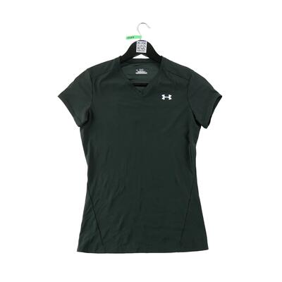 Tweedehands - dames t-shirt heatgear v-hals - zeer goede staat
