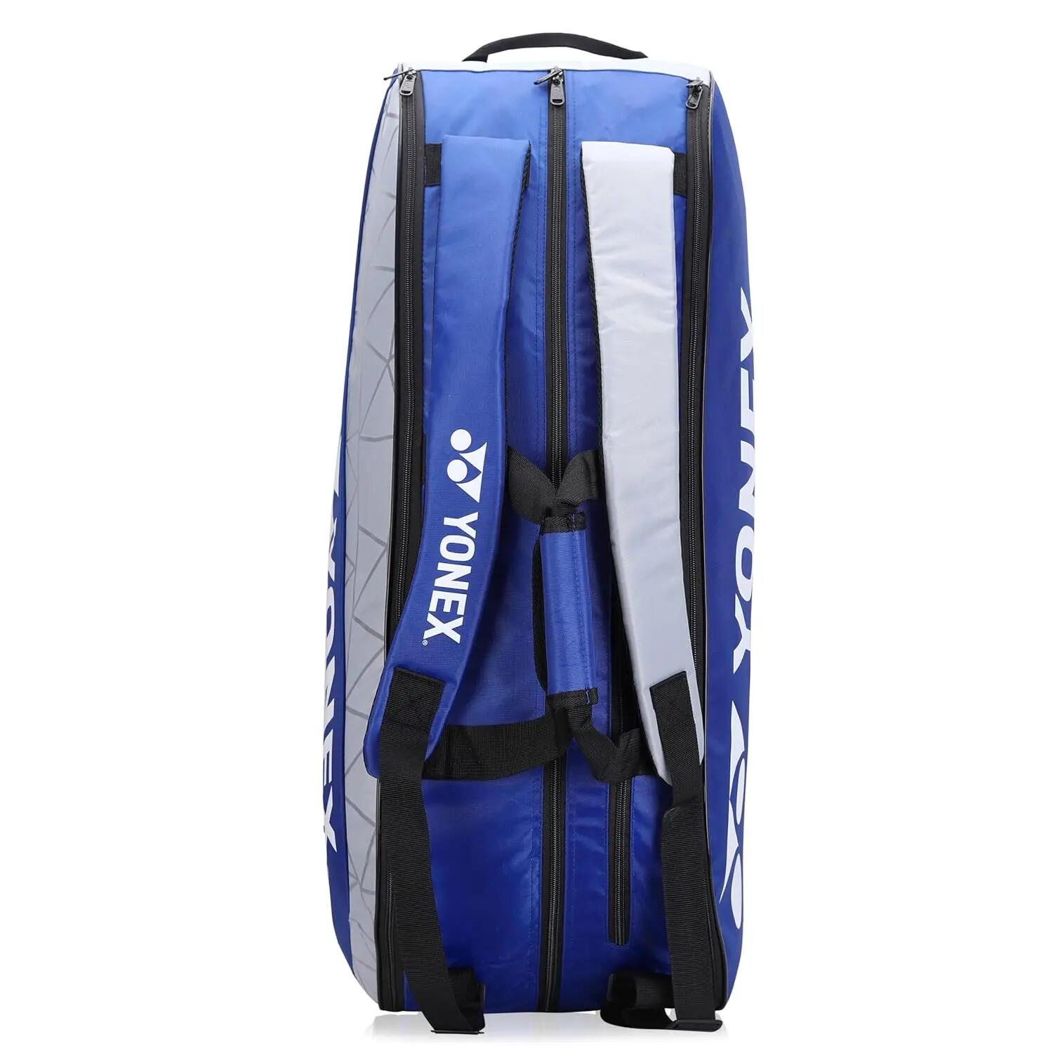 YONEX Badminton Racquet Bag ACE2 0129 BT9 | 9 Racquet Comaprtment|Wide Shoe Packet | Surf The Web Harbor Mist -  5