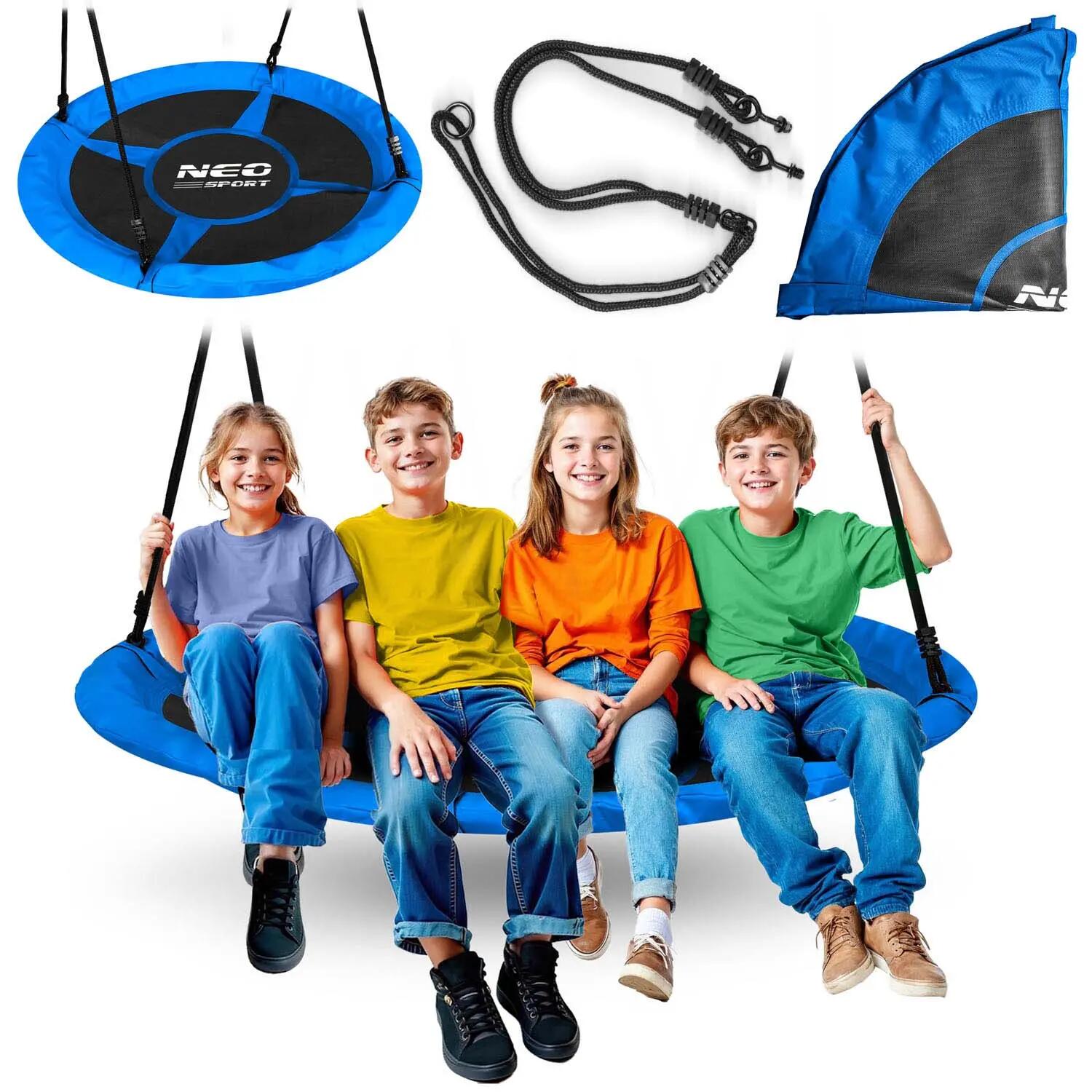 Balansoar Neo-Sport Swingo 120 cm tip cuib de cioară