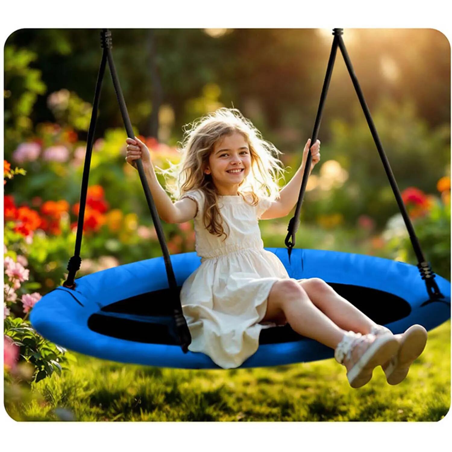 Altalena Neo-Sport Swingo 120 cm a nido d'aquila 7/8