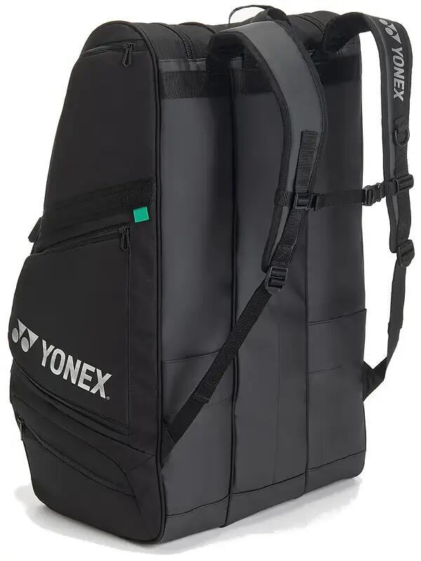 Yonex BT12 Gearlogic Racquet Bag BA726212EX | Badminton Tennis Squash Kitbag | Holds 12 Racquets | Black -  4