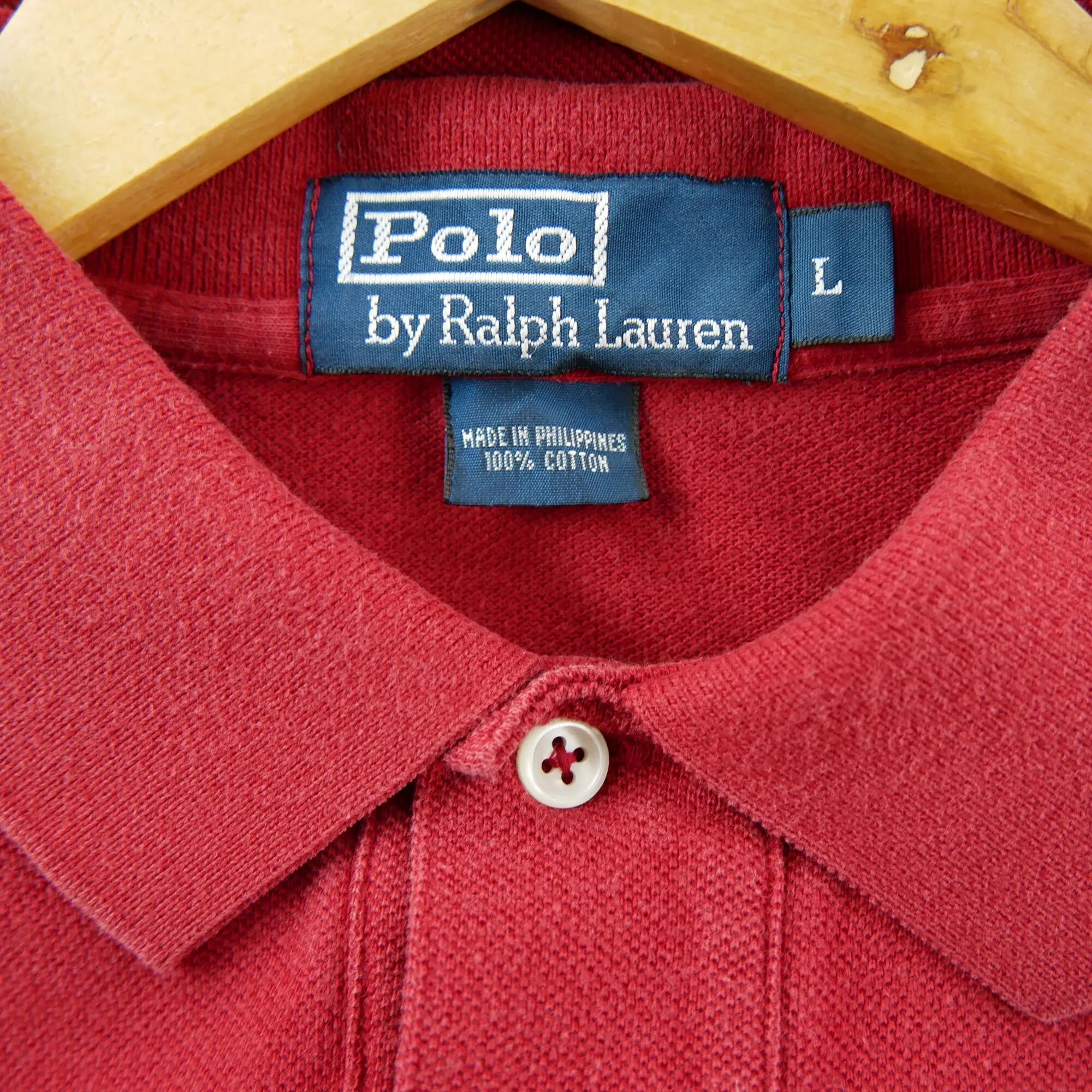 Second hand - Polo uomo maniche corte rossa - Stato eccellente 6/6