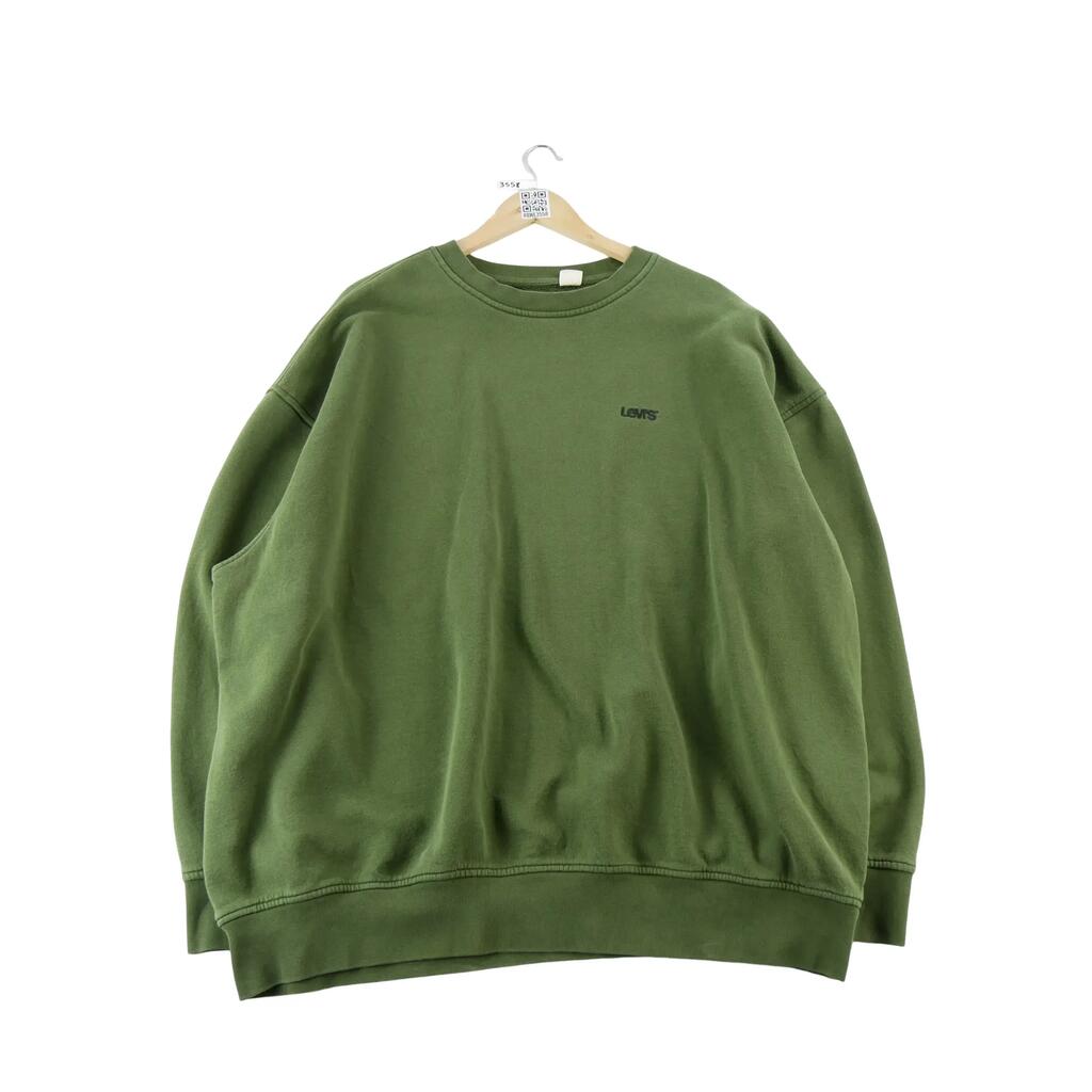 Second life - Levi Strauss Men’s Hoodie Green - Excellent