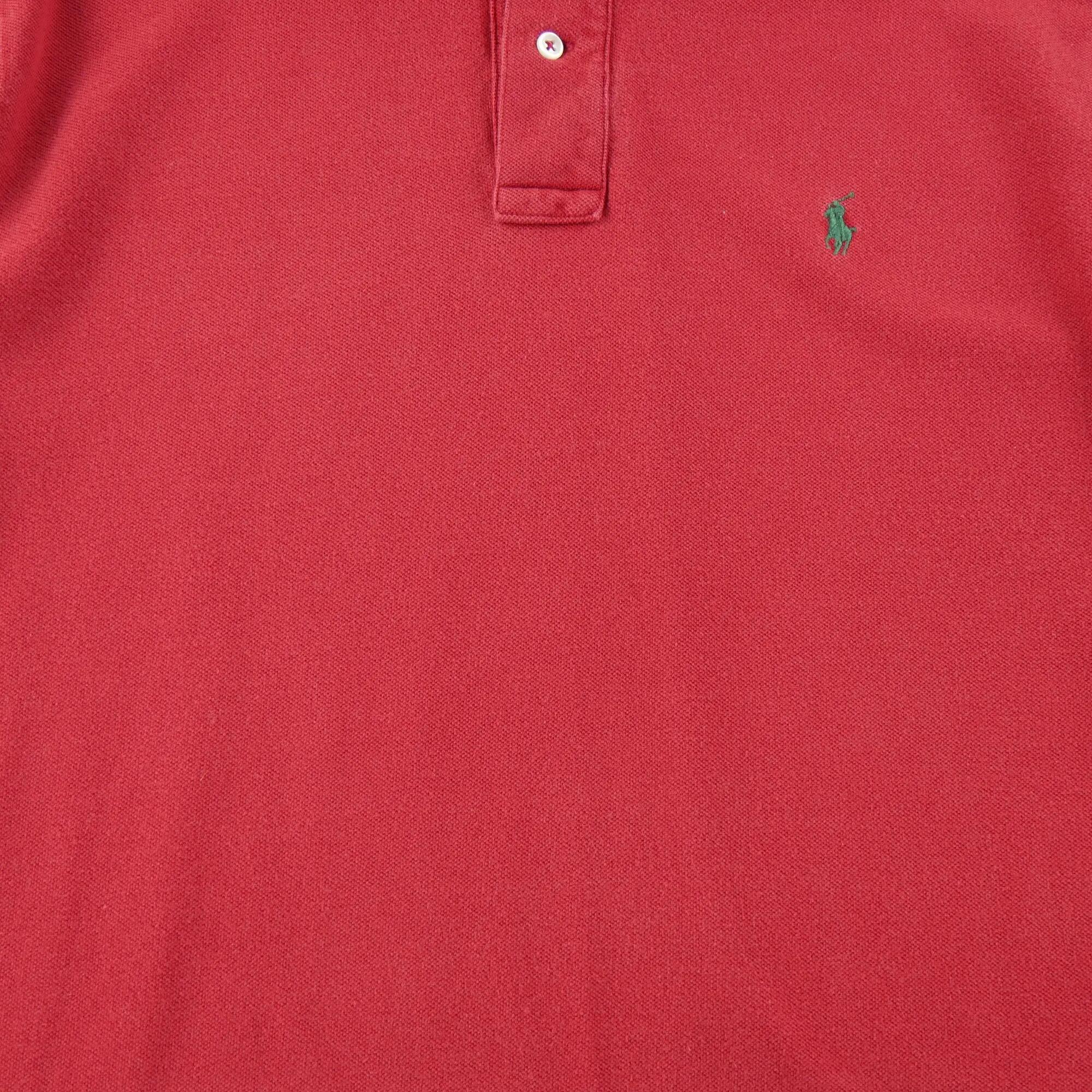 Second hand - Polo uomo maniche corte rossa - Stato eccellente 4/6