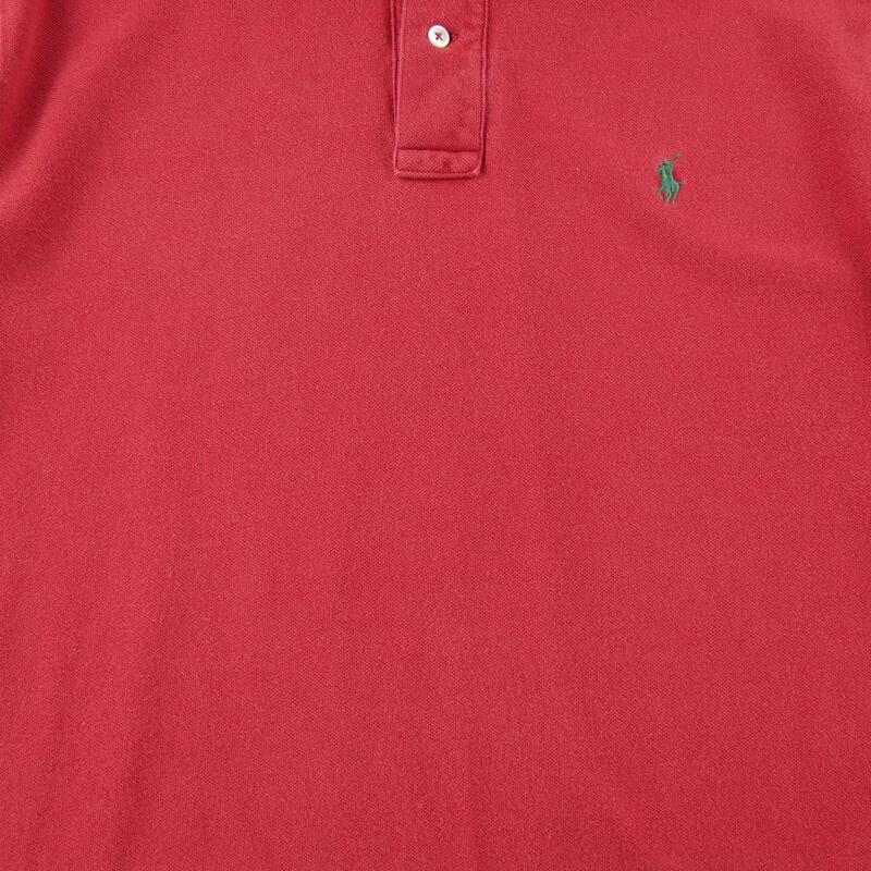 Seconde vie - Polo manches courtes Homme Rouge - Excellent