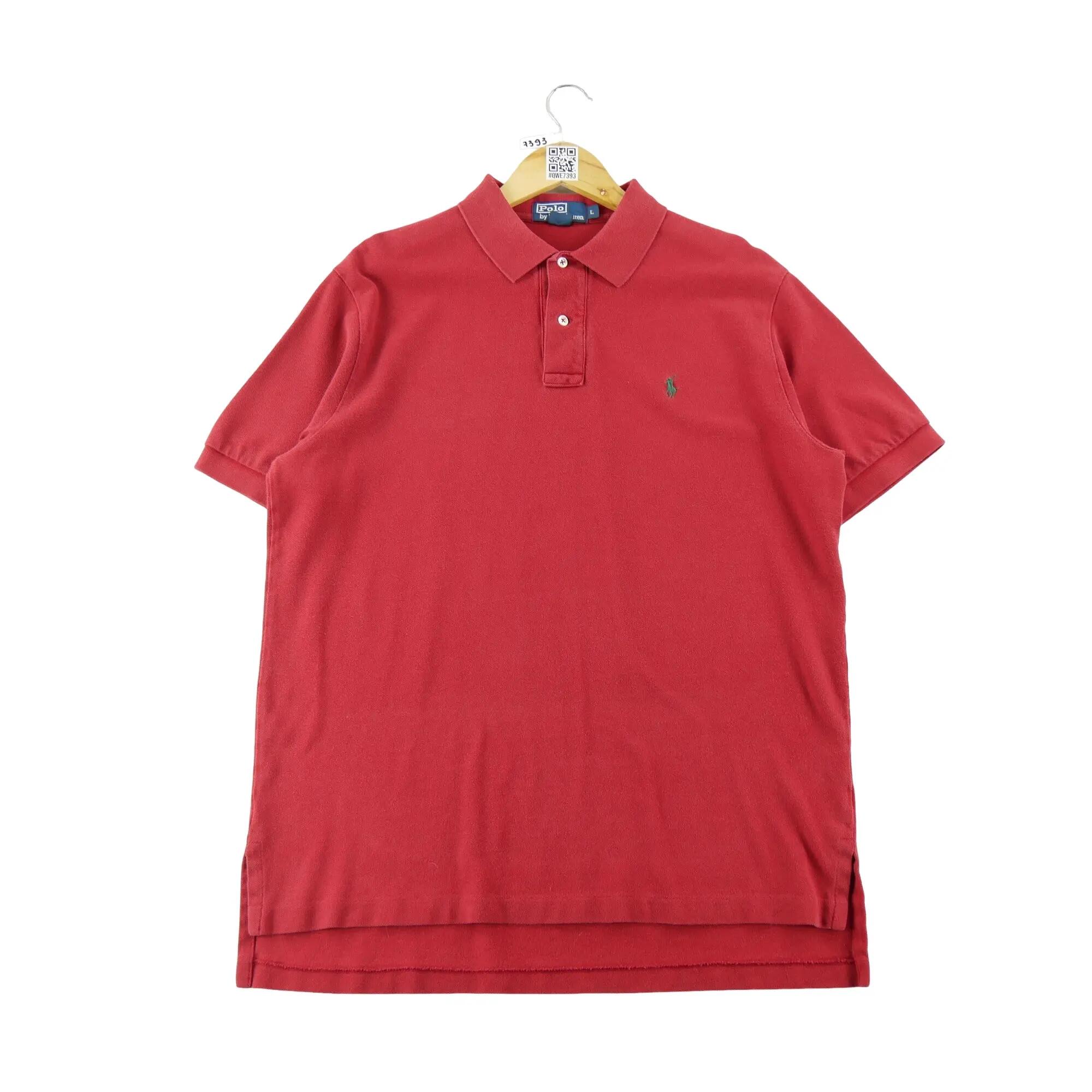 Second hand - Polo uomo maniche corte rossa - Stato eccellente 2/6