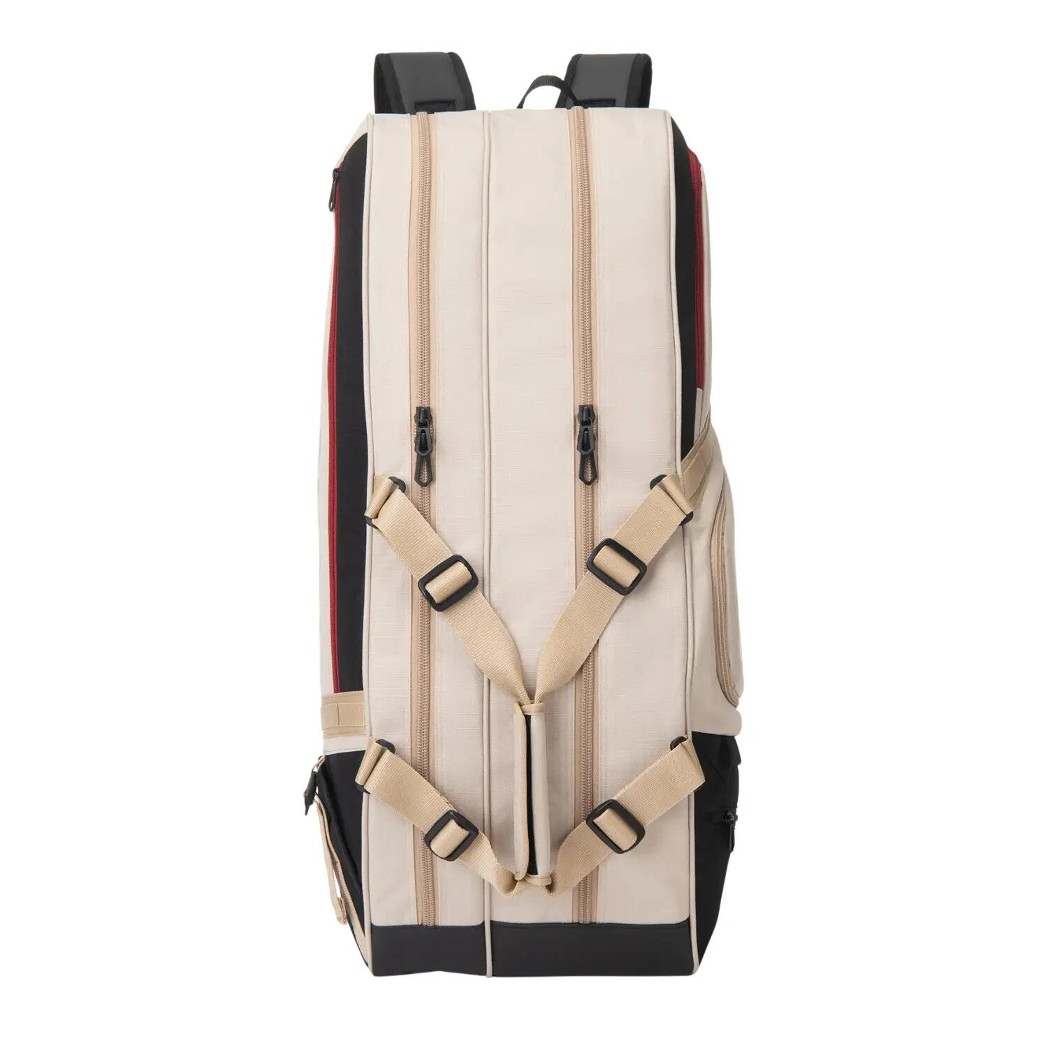 Yonex BT6 Gearlogic Racquet Bag BA72626EX | Badminton Tennis Squash Kitbag | Holds 6 Racquets | Beige -  3