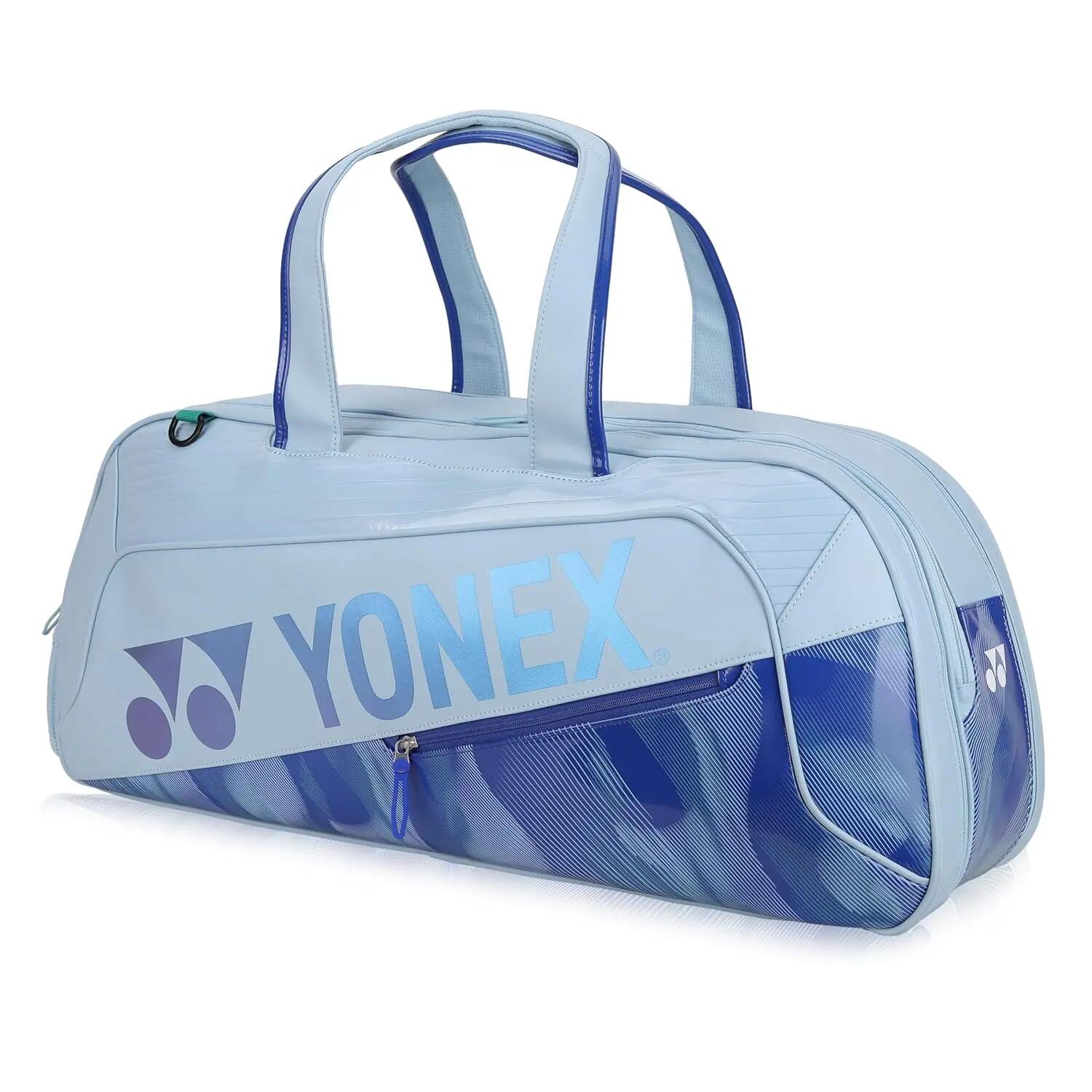 Yonex Tournament Kitbag BA02631WEX | Expert Tournament Bag for Badminton Tennis Squash | Sky Blue -  3