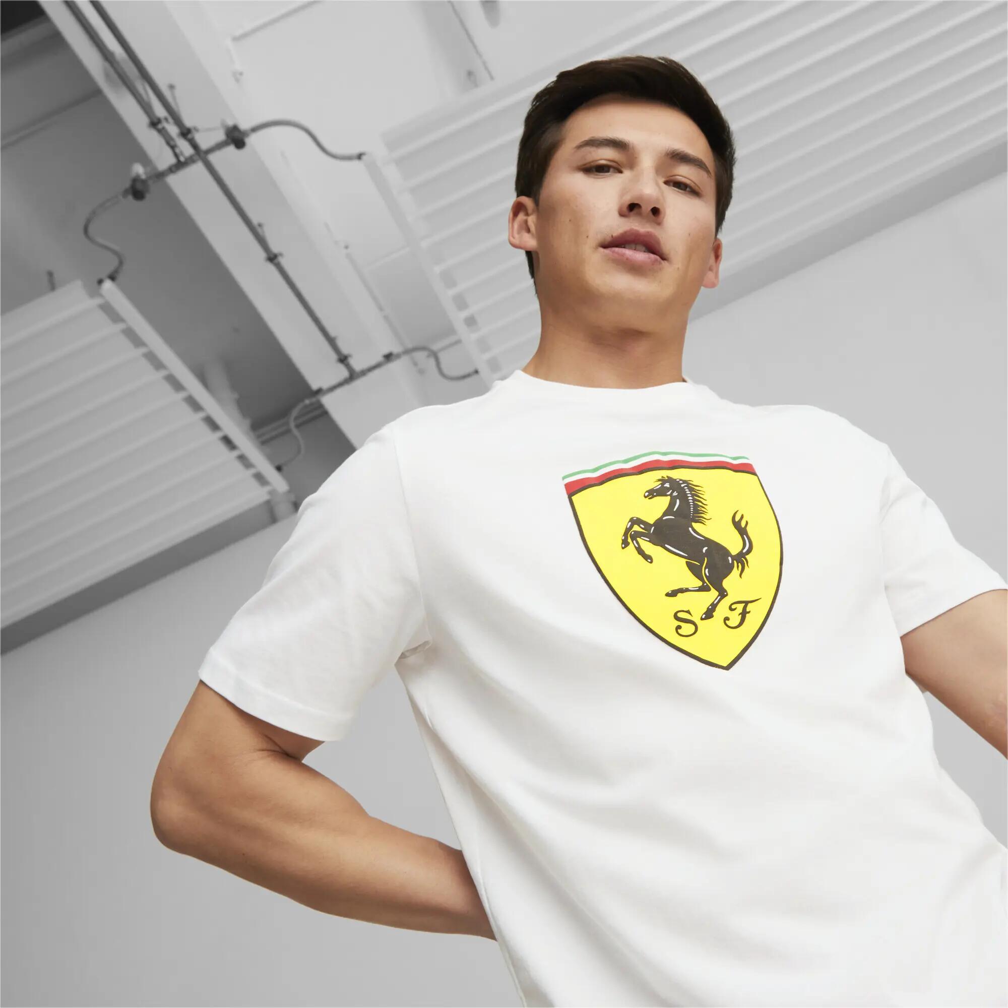 T-shirt Sportif Homme Puma Ferrari Race Grand Blason 7/8
