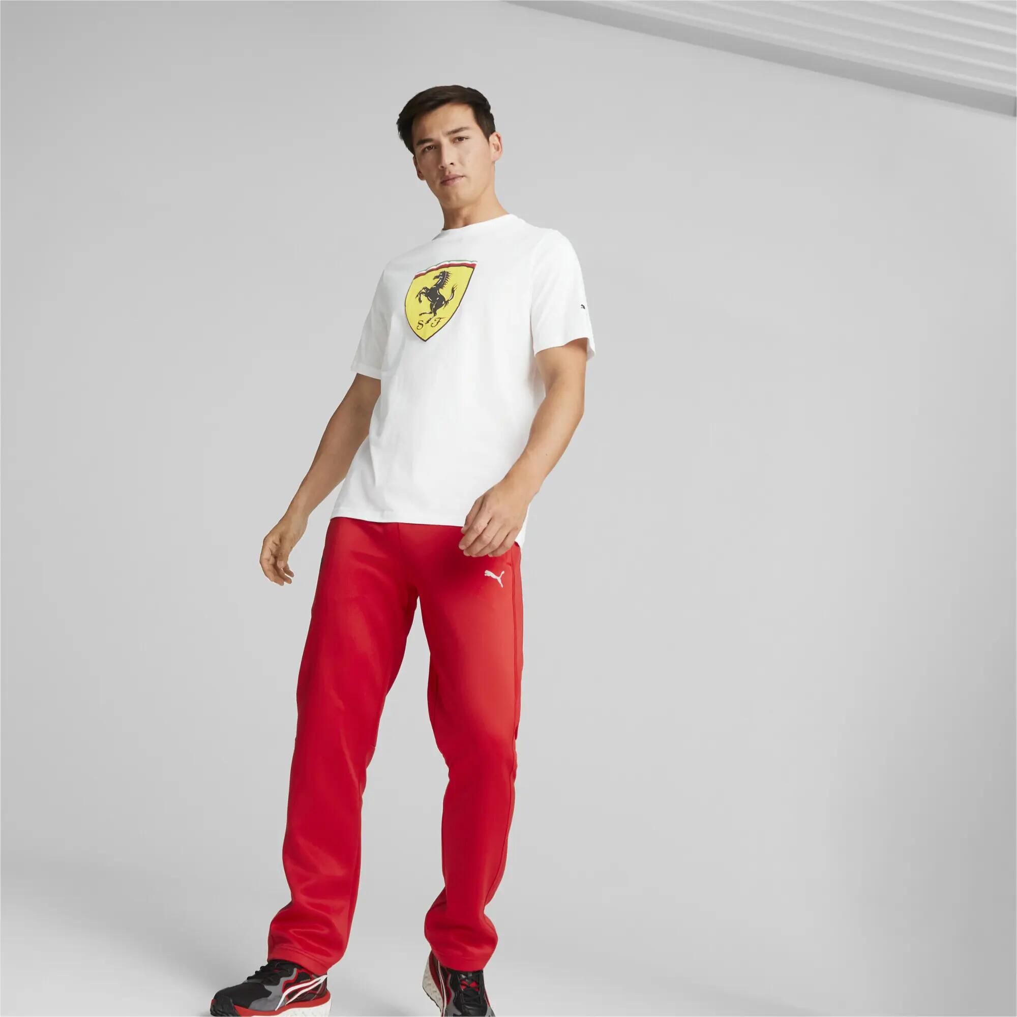 T-shirt Sportif Homme Puma Ferrari Race Grand Blason 5/8