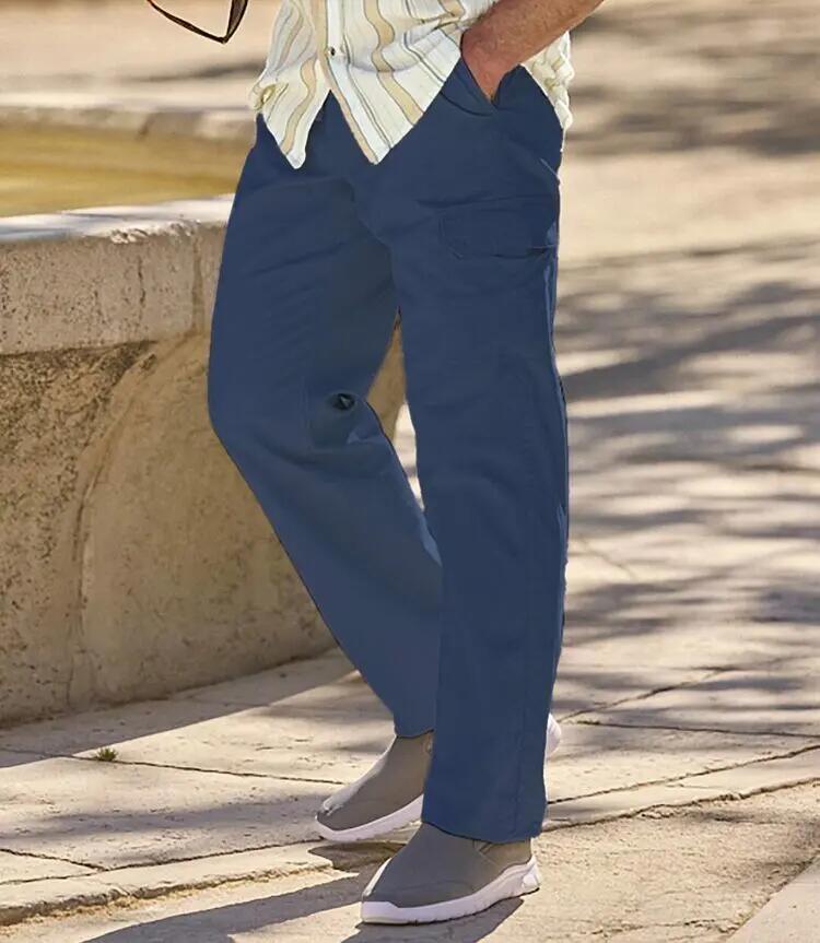 Le Pantalon Cargo en Toile Marine 2/2