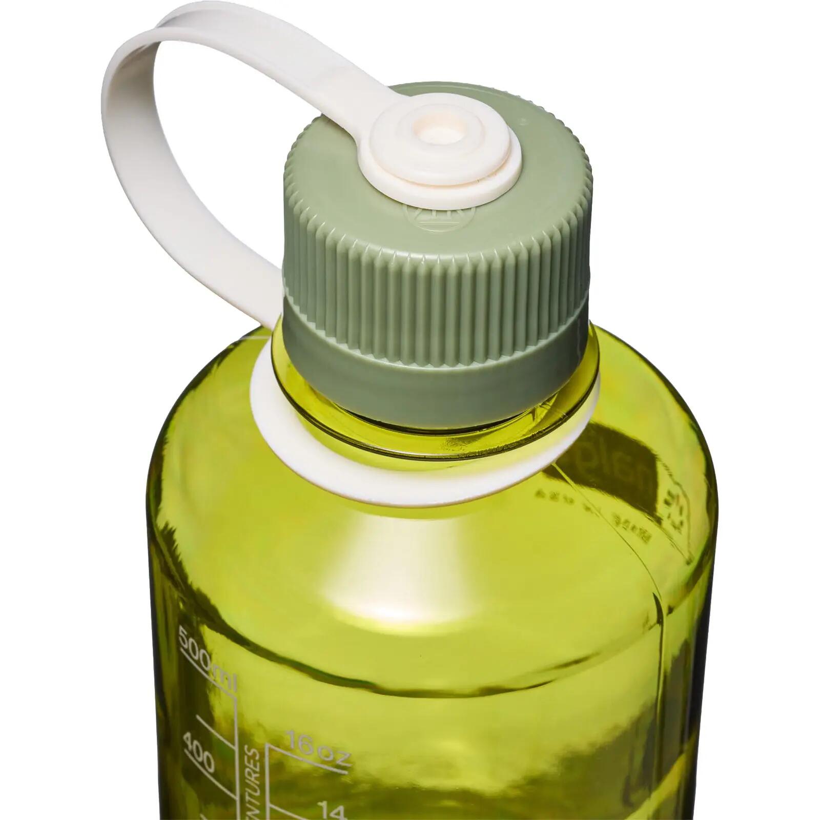 Enghals Sustain Trinkflasche 0,5 Liter endive-oil green 3/4