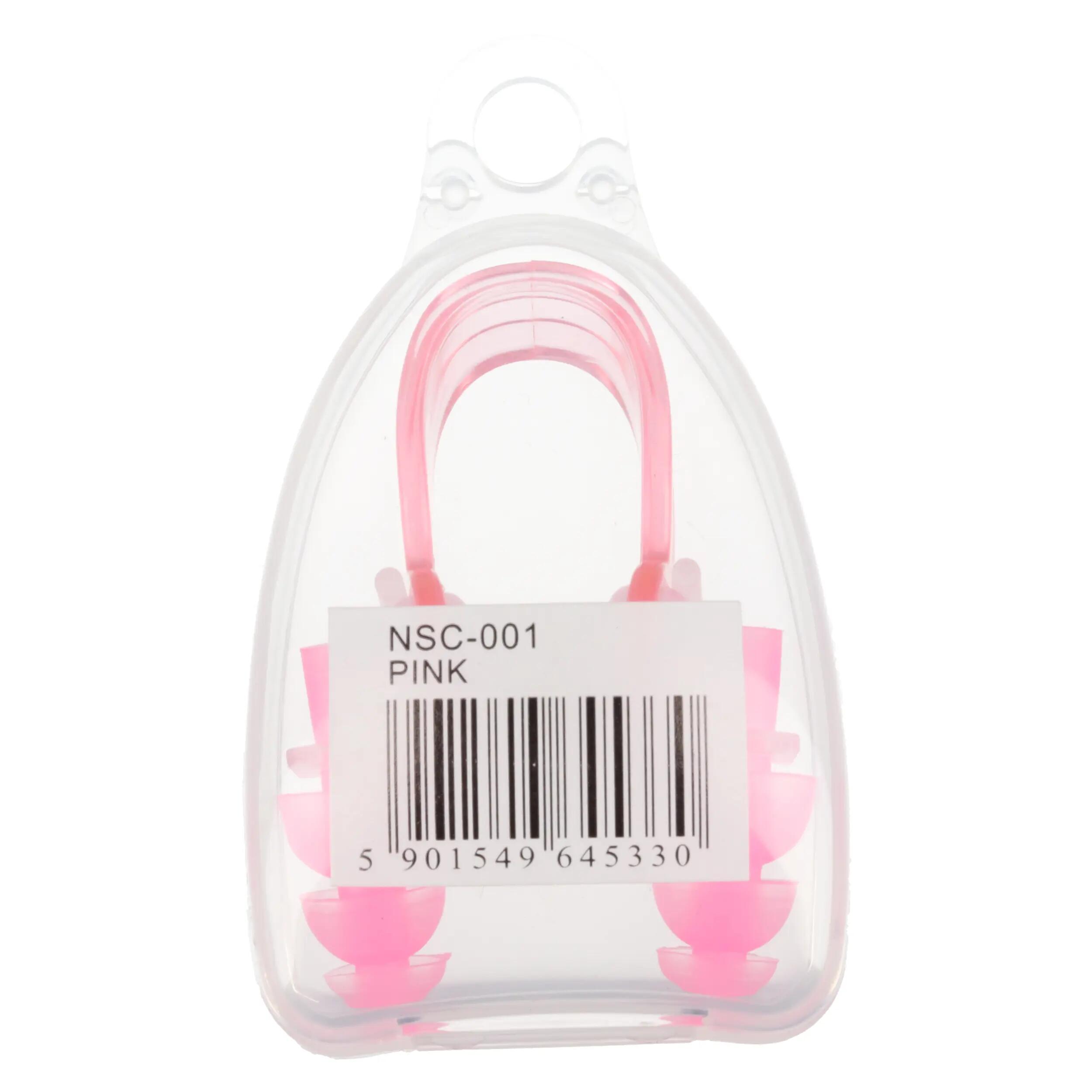Conjunto de protetor nasal rosa Aqua-Sport NSC-001 5/5