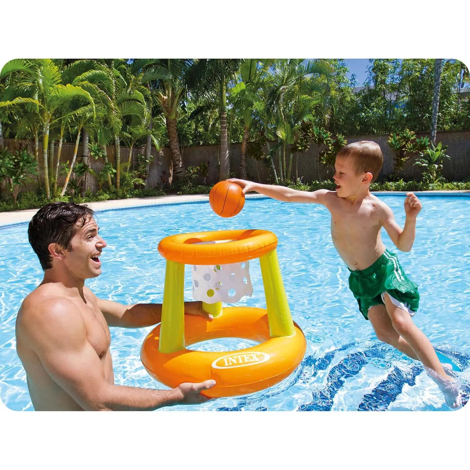 Balón de baloncesto para piscina de 62 x 56 x 83 cm INTEX 58504 2/3