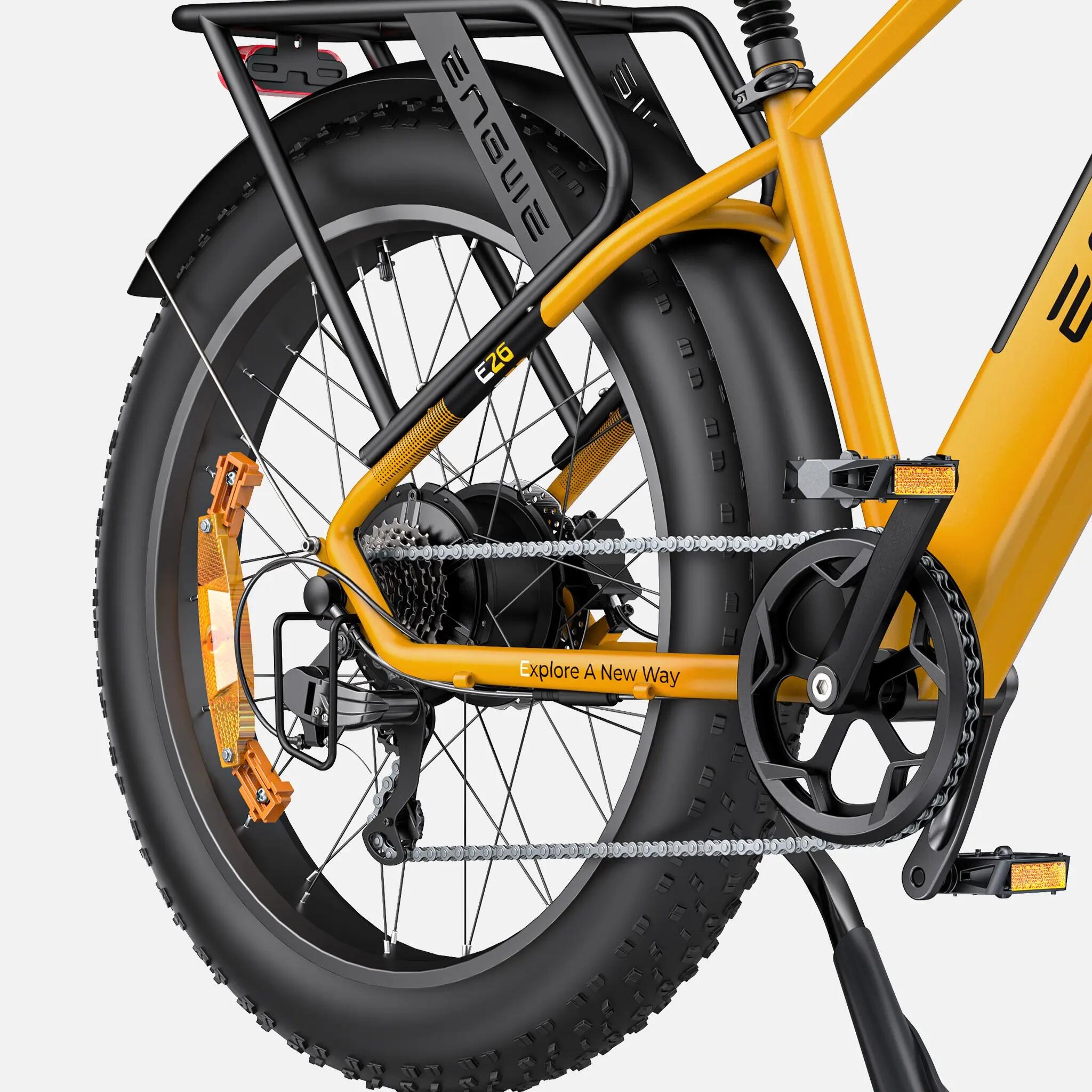 Stads e-bike voor volwassenen ENGWE E26 250W 48V16AH 26" Dikke band 4/7