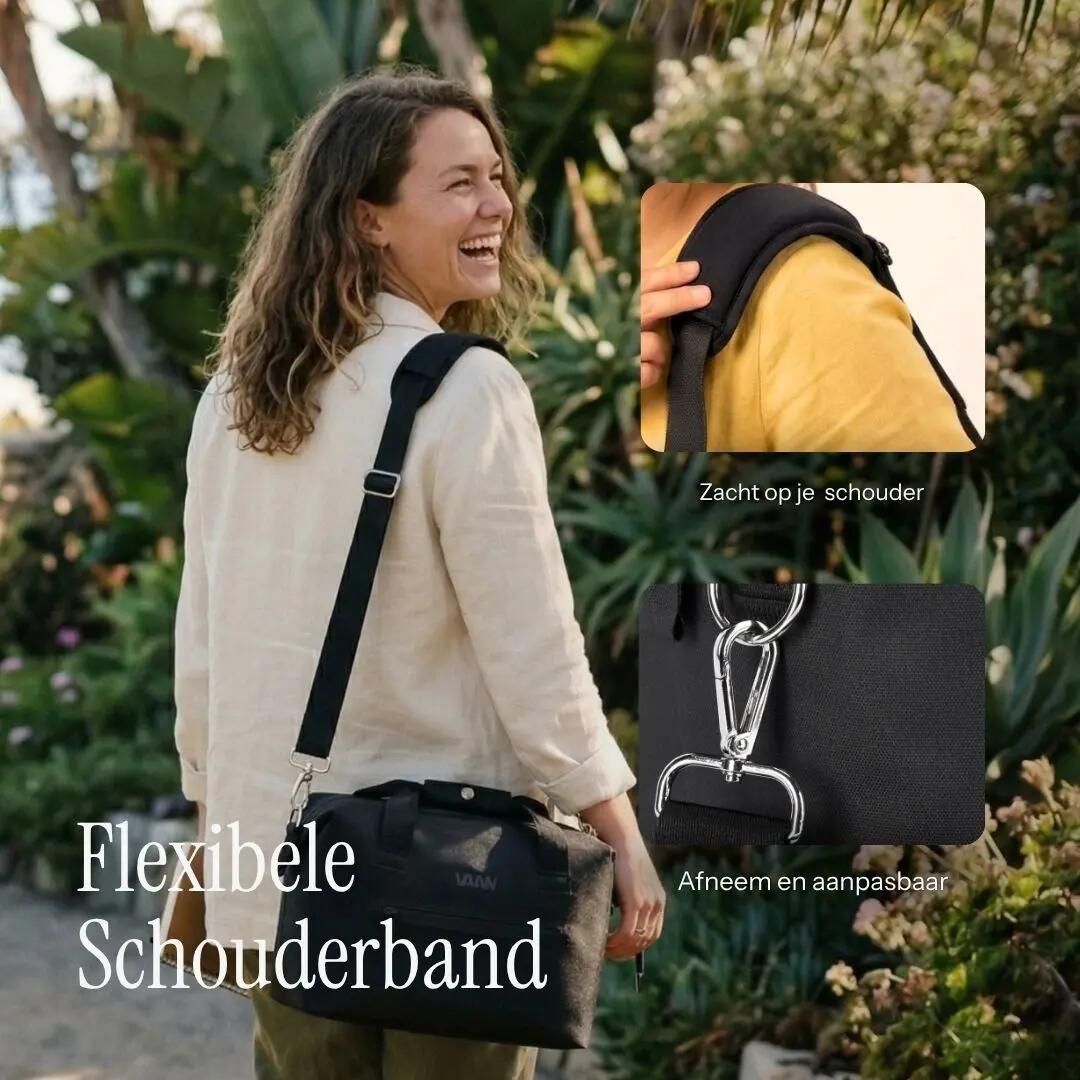 Lunchtas - Camping - Ease Lunchbag 6L - Geïsoleerd, Zwart 4/12