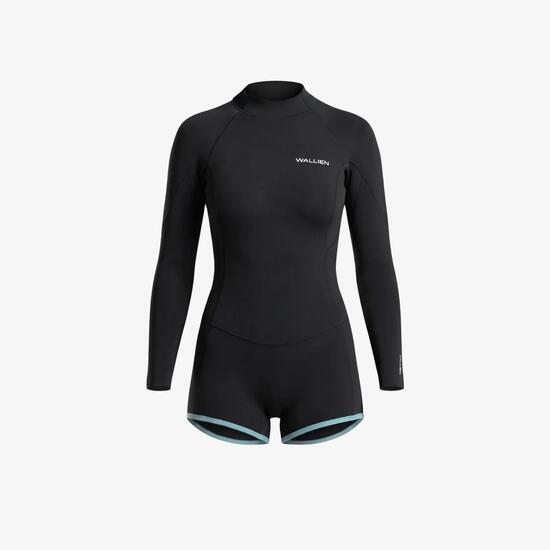 Springsuit Premium 2mm Surf Femme - Noir