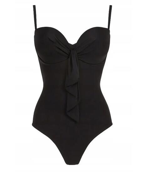 Costume da bagno intero da donna ARENA MONOCROMO CON FERRETTO
