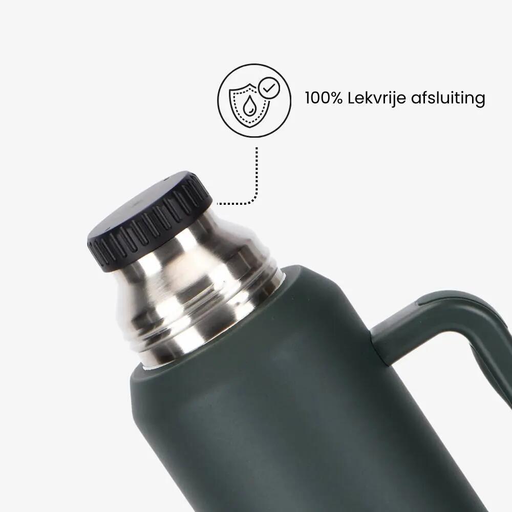 Thermoskan - Hiken - 1,2 L - Gerecycled RVS, 36u koud 5/10