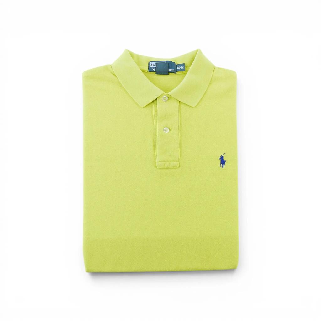 Second life - Men's Yellow Short Sleeve Polo Polo Ralph Lauren - Good