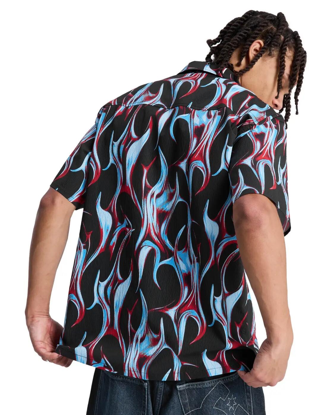 Chemise manches courtes FULL ON RESORT Noir Homme 2/4