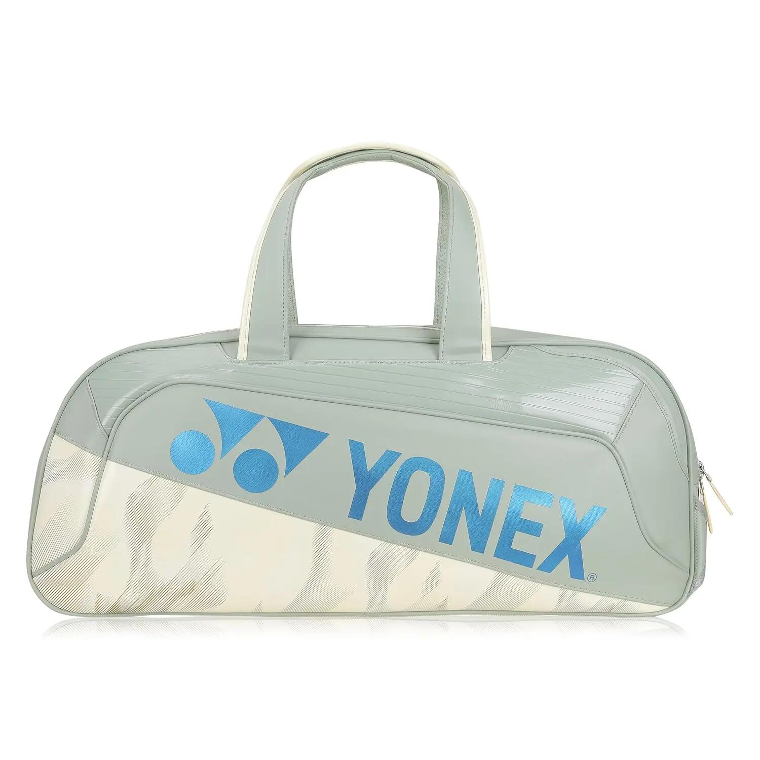 Yonex Tournament Kitbag BA02631WEX | Expert Tournament Bag for Badminton Tennis Squash | Smoke Green -  4
