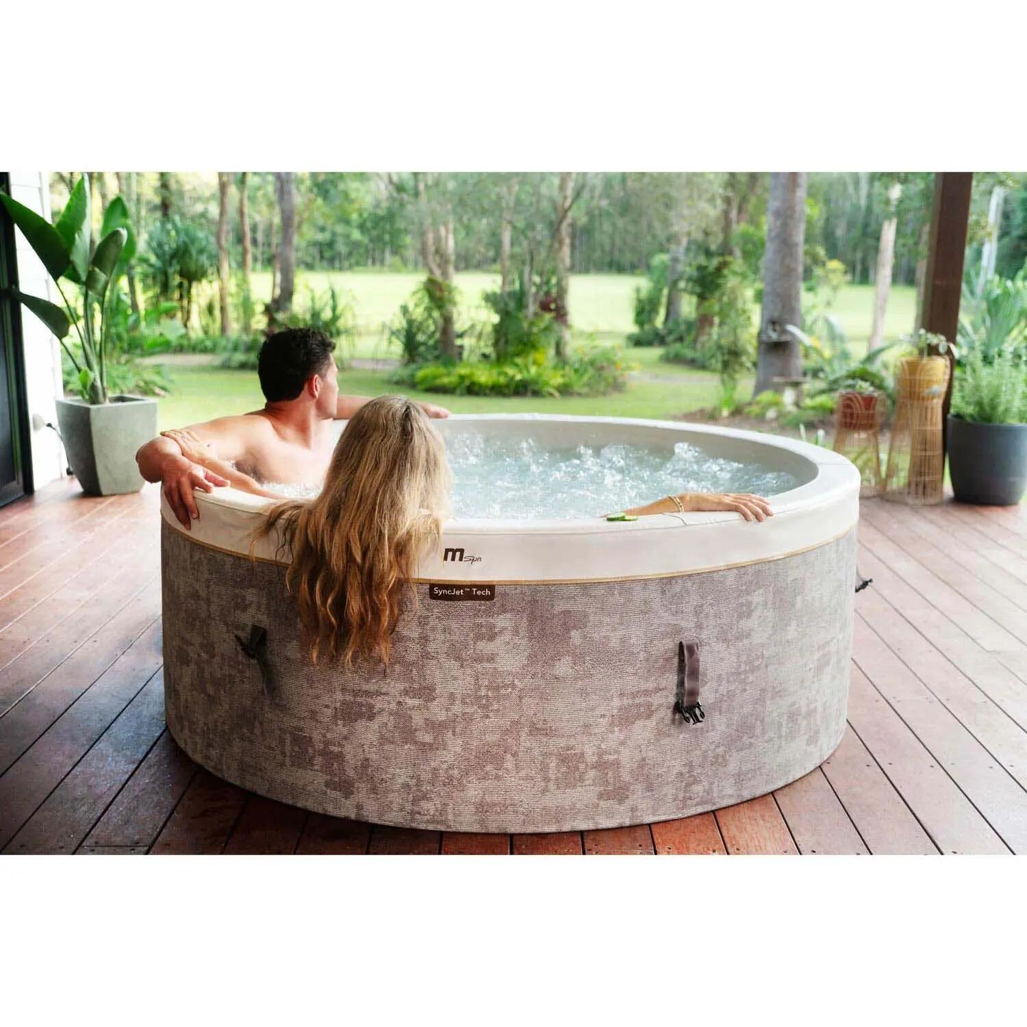 Panelowe SPA ogrodowe MSpa Cocoon-Eco z hydromasażem 6os. podgrzewana woda WiFi 4/6