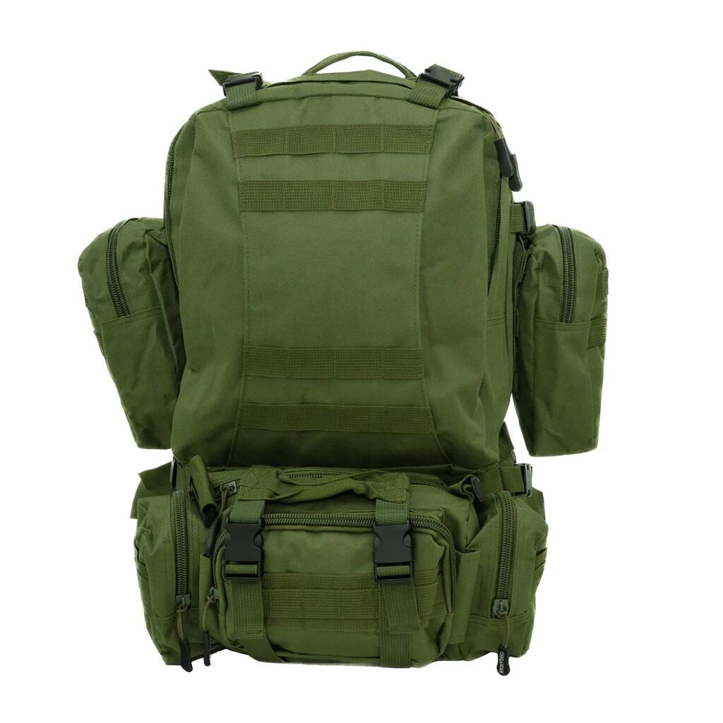 OFFLANDER survival combo 38l green hiking backpack