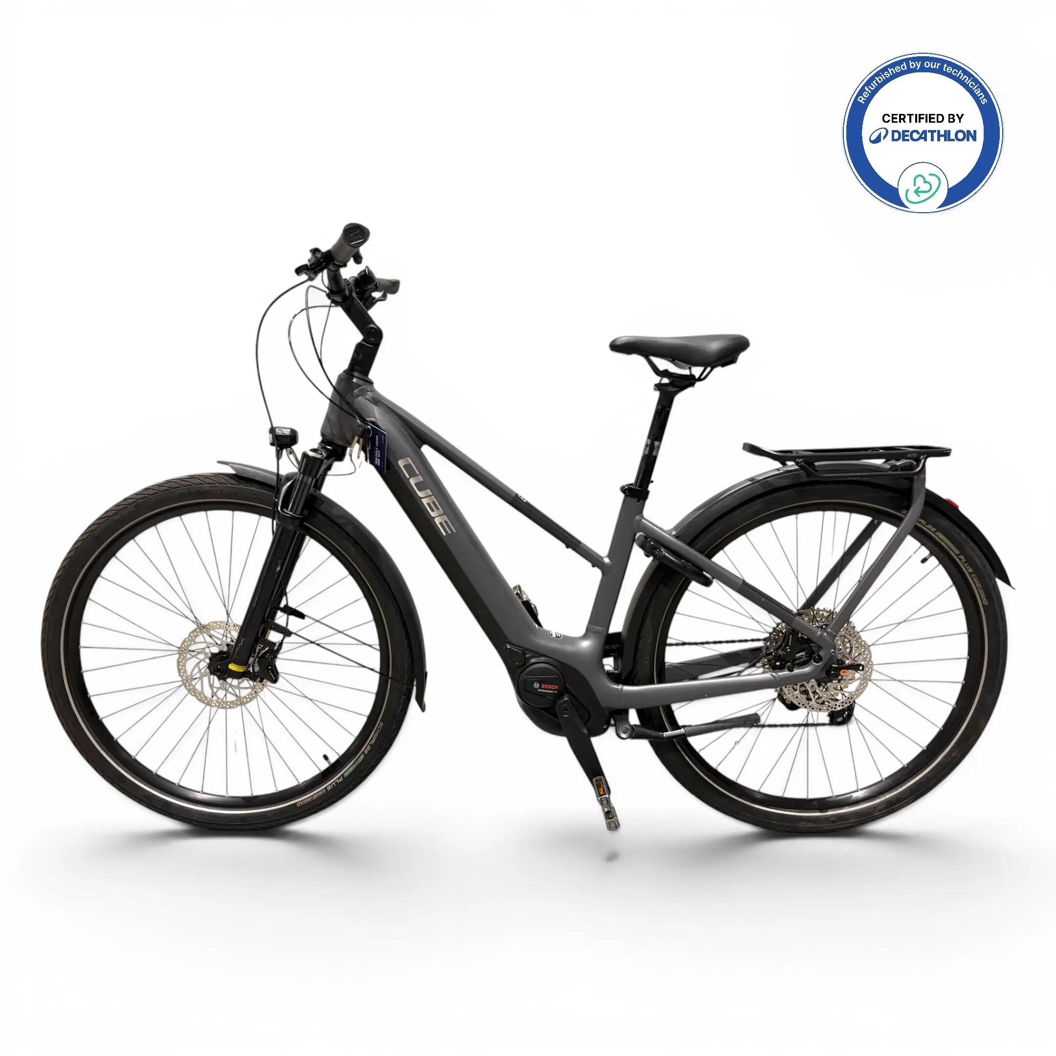 Seconde vie - Elektrische fiets - Cube Touring Hybride EXC 4/5