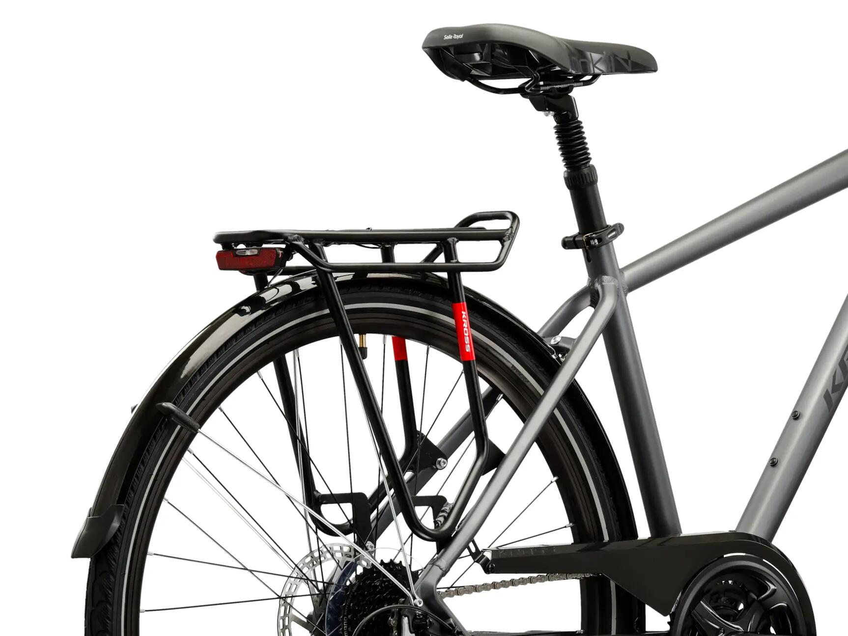 Rower trekkingowy dla dorosłych Kross TRANS 4.0 28" rama aluminiowa 6/7