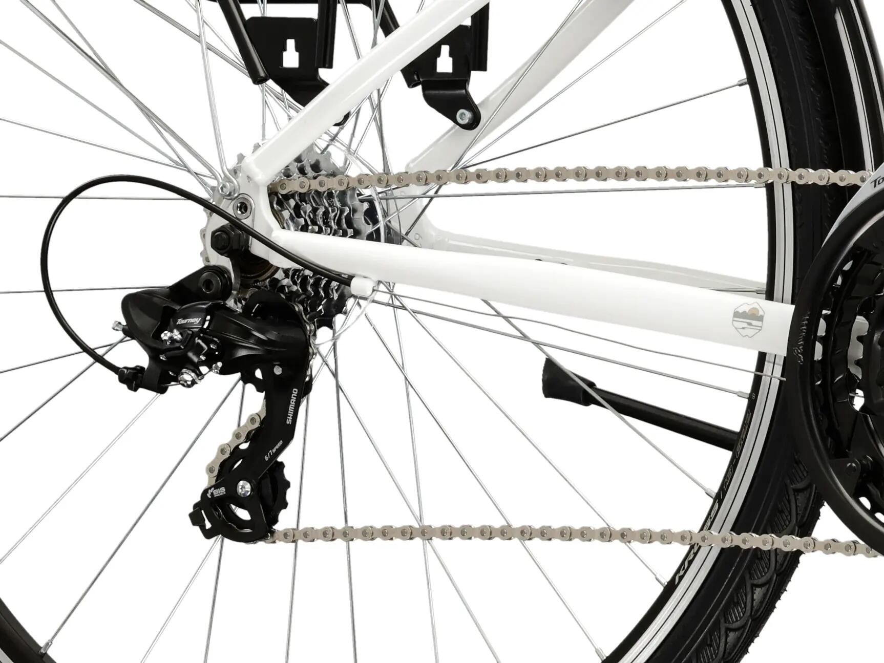 Rower trekkingowy dla dorosłych Kross TRANS 1.0 28" rama aluminiowa 6/7