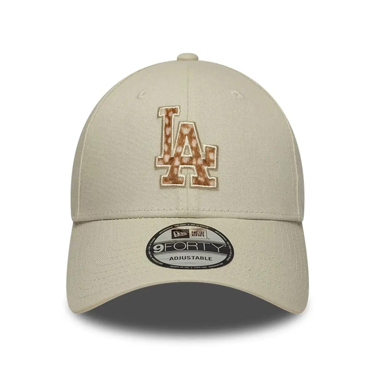 New Era 9FORTY Cap Los Angeles Dodgers Animal hellbeige 2/7