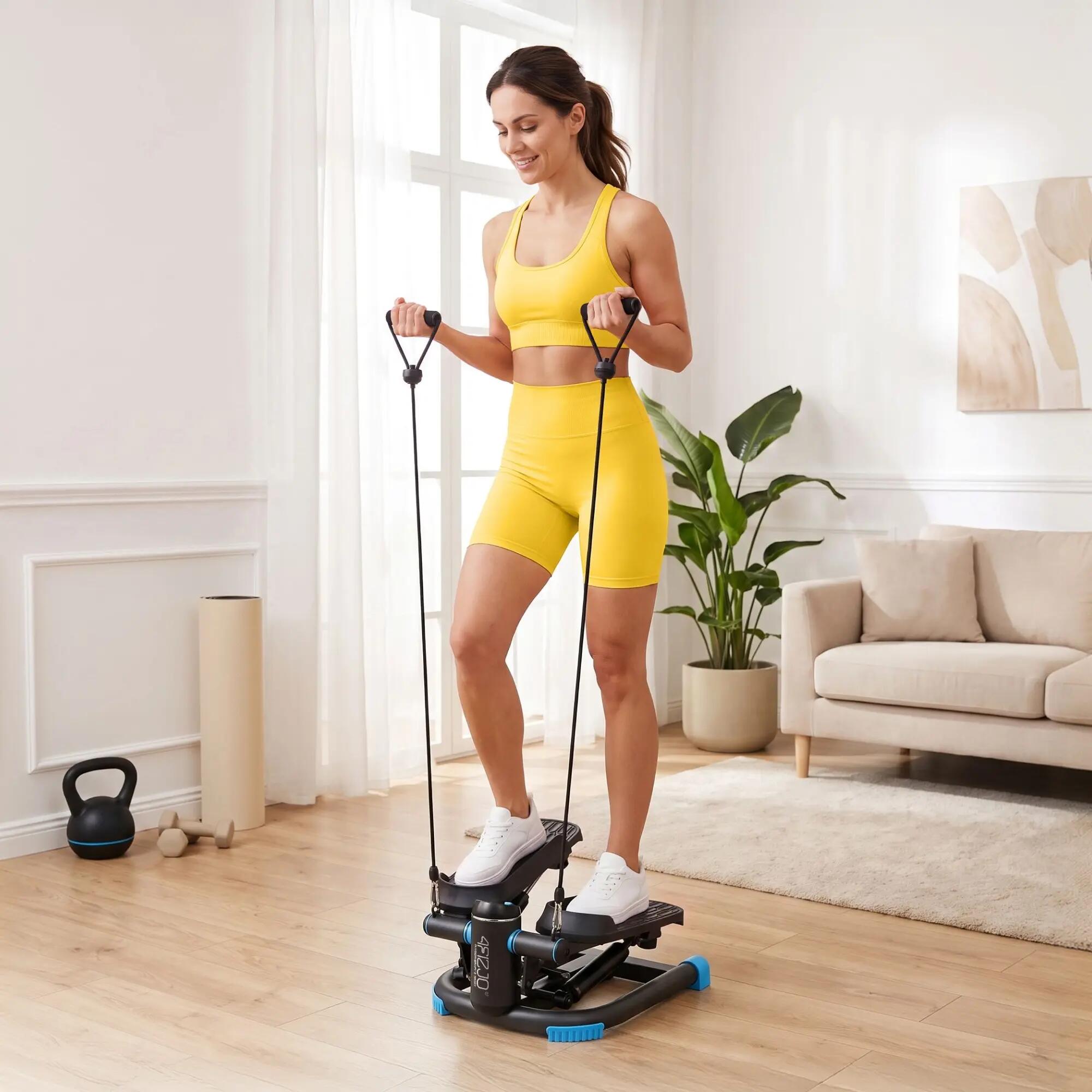 Stepper 2w1 EvoStep X skrętny i prosty z linkami 150kg 4FIZJO 3/15