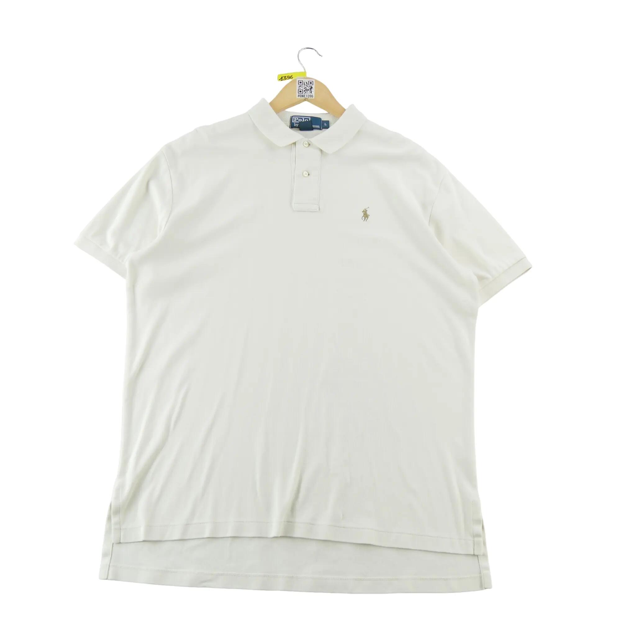 Tweedehands - Polo Ralph Lauren heren polo korte mouw beige - Goede staat 2/7